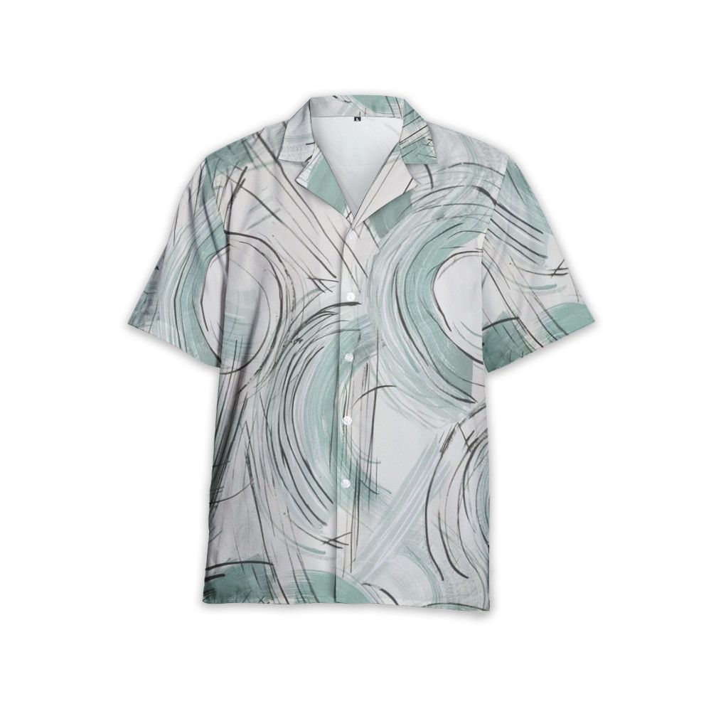 Designer Men’s Brushed-Print Shirt Size US M / EU 48-50 / 2 - 3 Thumbnail