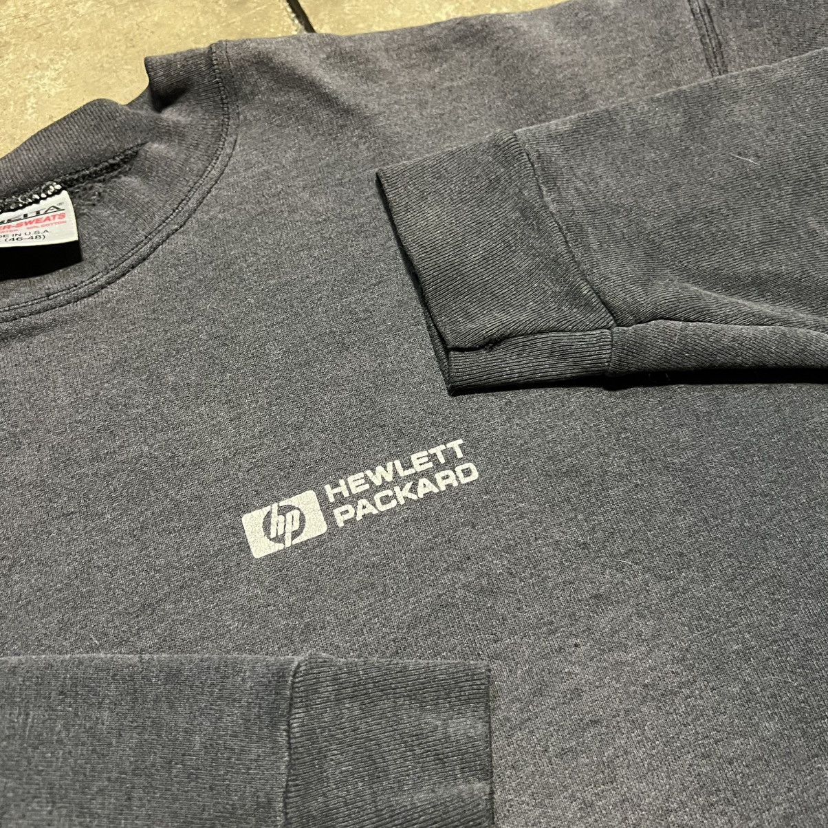 Vintage Vintage 90s Hewlett Packard Computer Sweatshirt Tech HP Size US XL / EU 56 / 4 - 6 Thumbnail