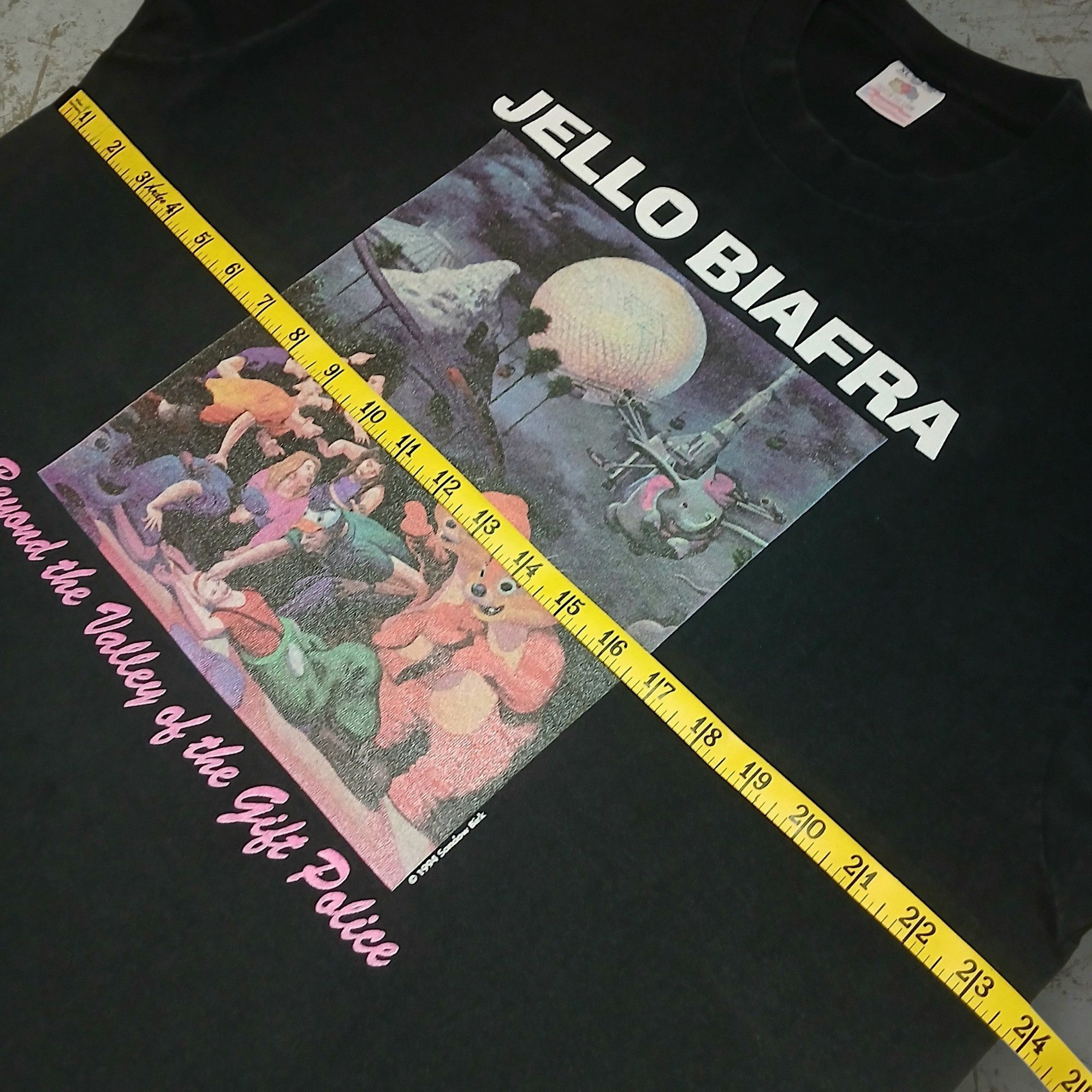 Fruit Of The Loom Vintage 90s '94 Jello Biafra Beyond The Gift Police Tee XL Size US XL / EU 56 / 4 - 7 Thumbnail