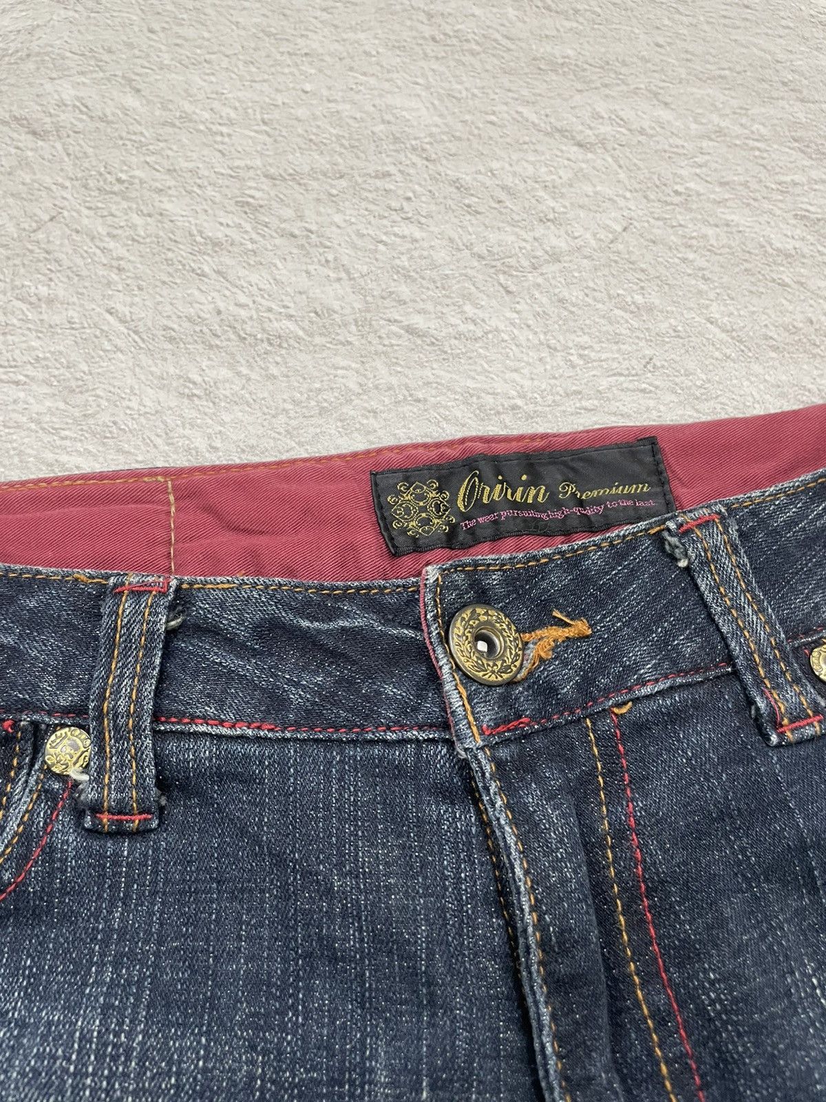 Japanese Brand 2000s Diesel Flared Denim Wash Jeans Bootcut Rare Y2K if6was Size 28" / US 6 / IT 42 - 4 Thumbnail