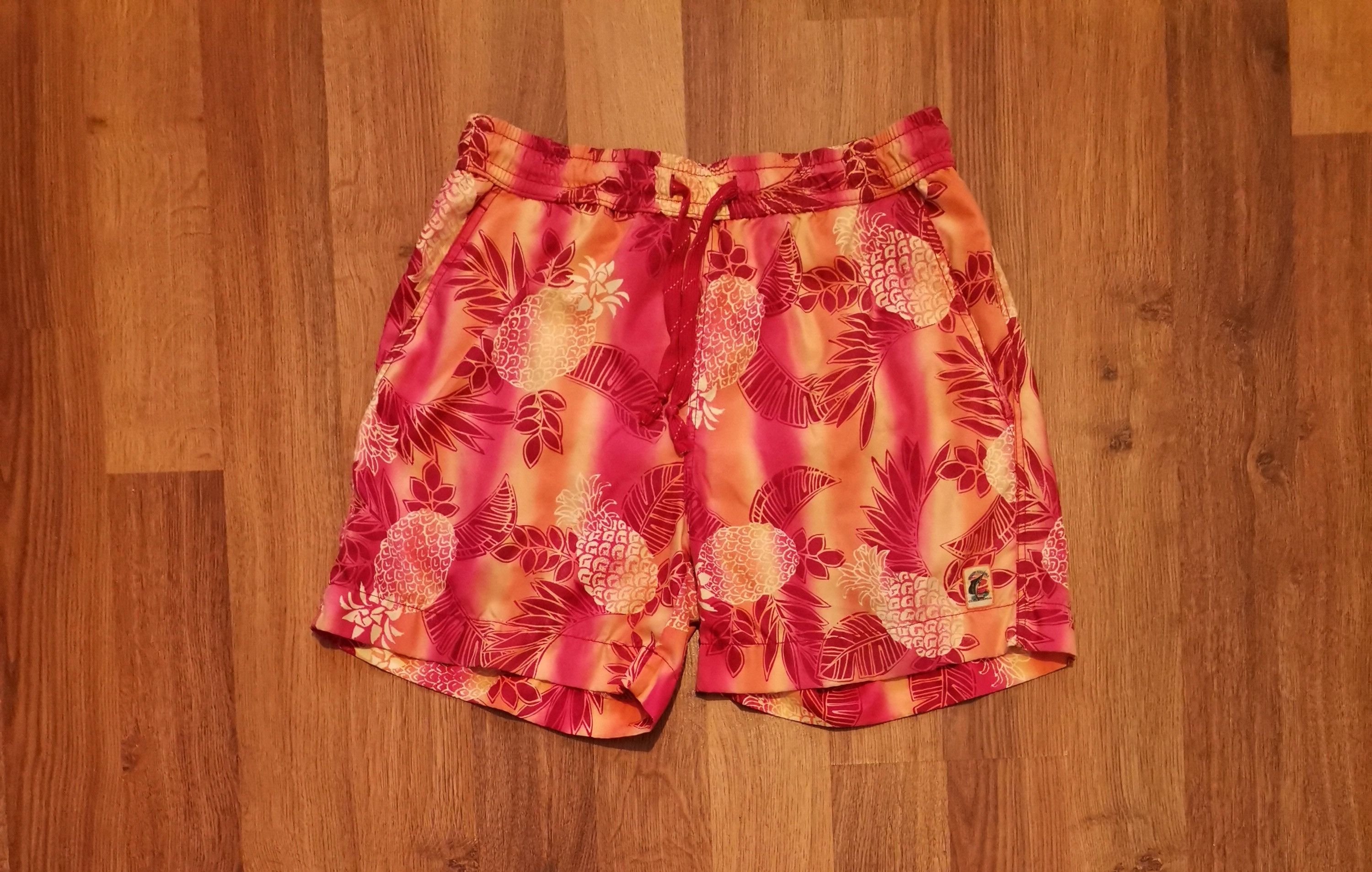 Tommy Bahama Vintage Tommy Bahama Floral Hawaiian Shorts Size US 30 / EU 46 - 1 Thumbnail