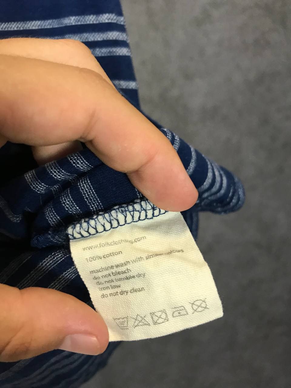 Designer Folk designer striped tee Size US S / EU 44-46 / 1 - 5 Thumbnail