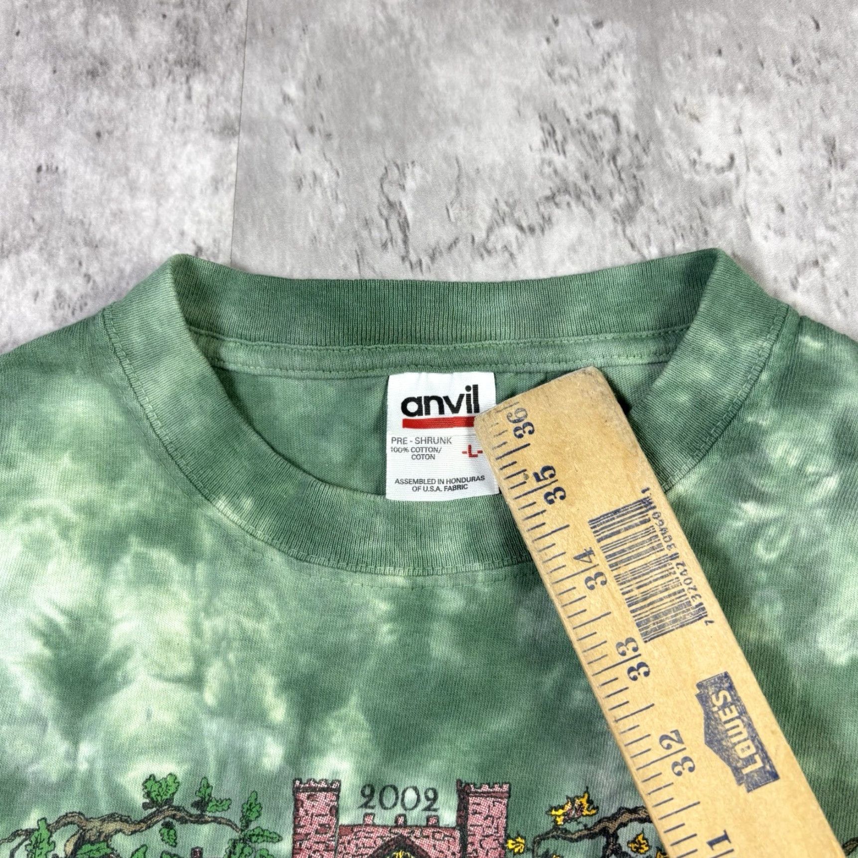 Vintage VINTAGE Celtic Fling Renaissance Fair T Shirt Green Tie Dye Adult Large 2000s Size US L / EU 52-54 / 3 - 5 Thumbnail