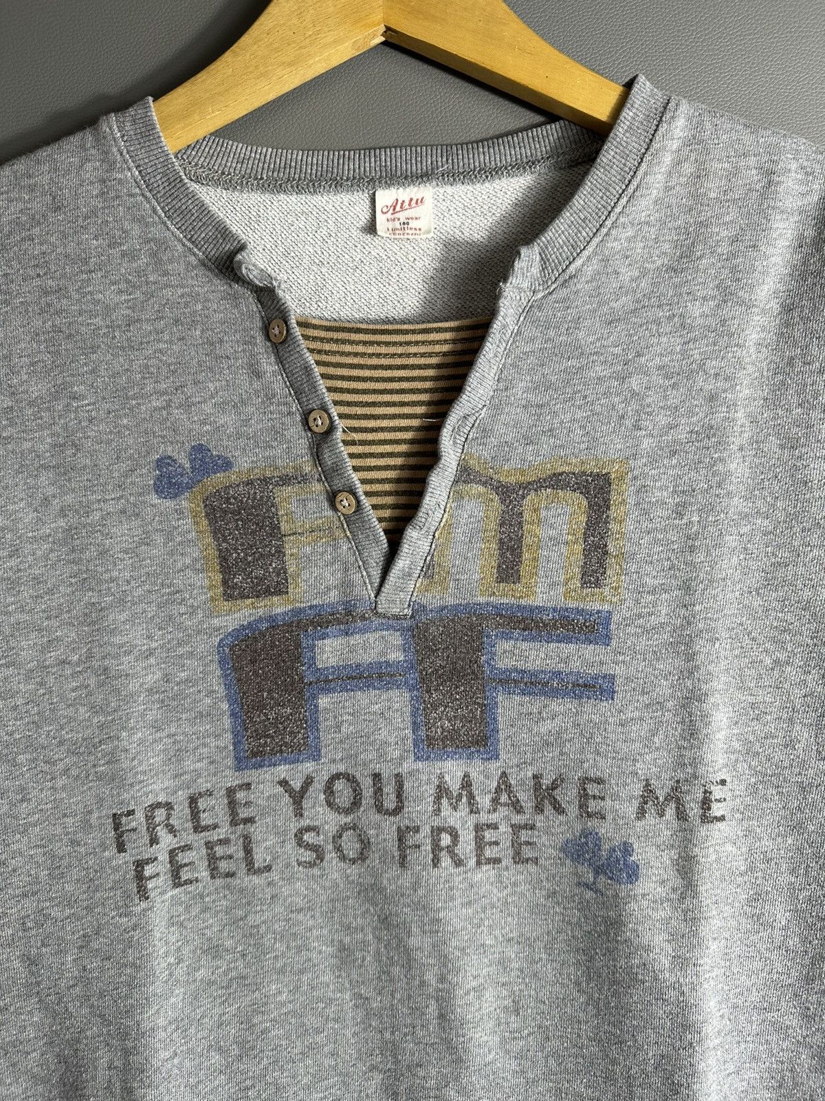 Beauty Beast FEEL SO FREE DOUBLE LAYER LONG SLEEVE IFSIXWASNINE LGB STYLE Size US M / EU 48-50 / 2 - 3 Thumbnail