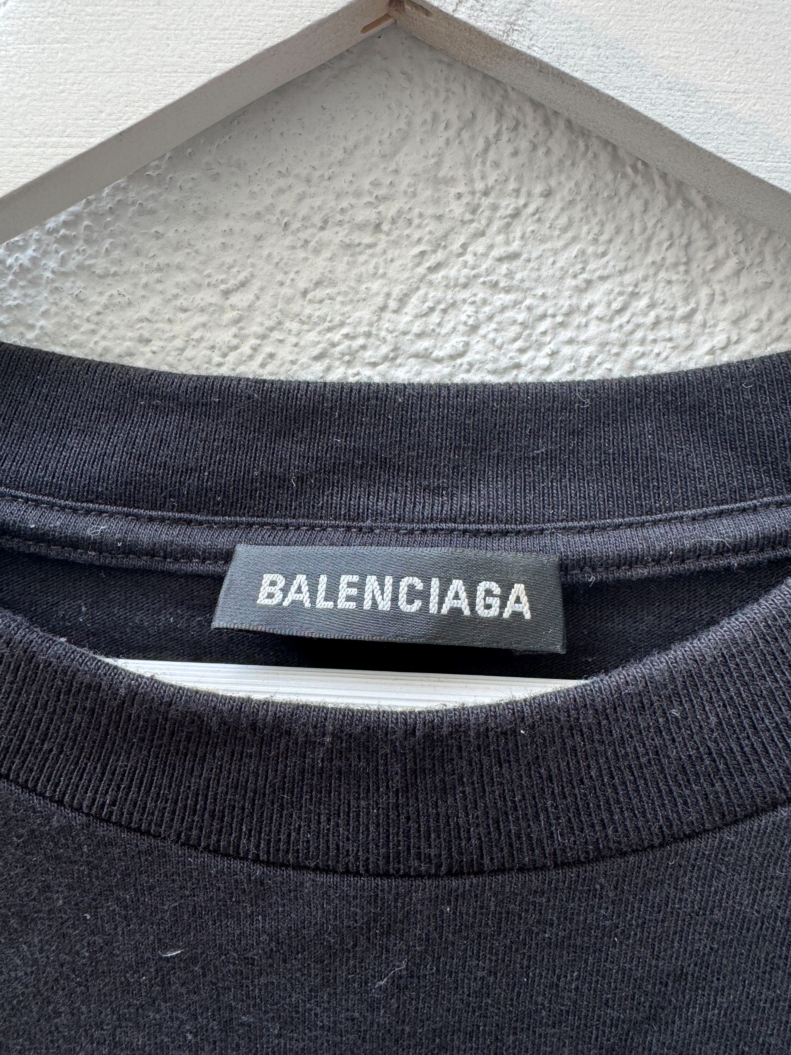 Balenciaga Balenciaga SS20 BB logo leaf eco friendly tee Size US L / EU 52-54 / 3 - 5 Thumbnail