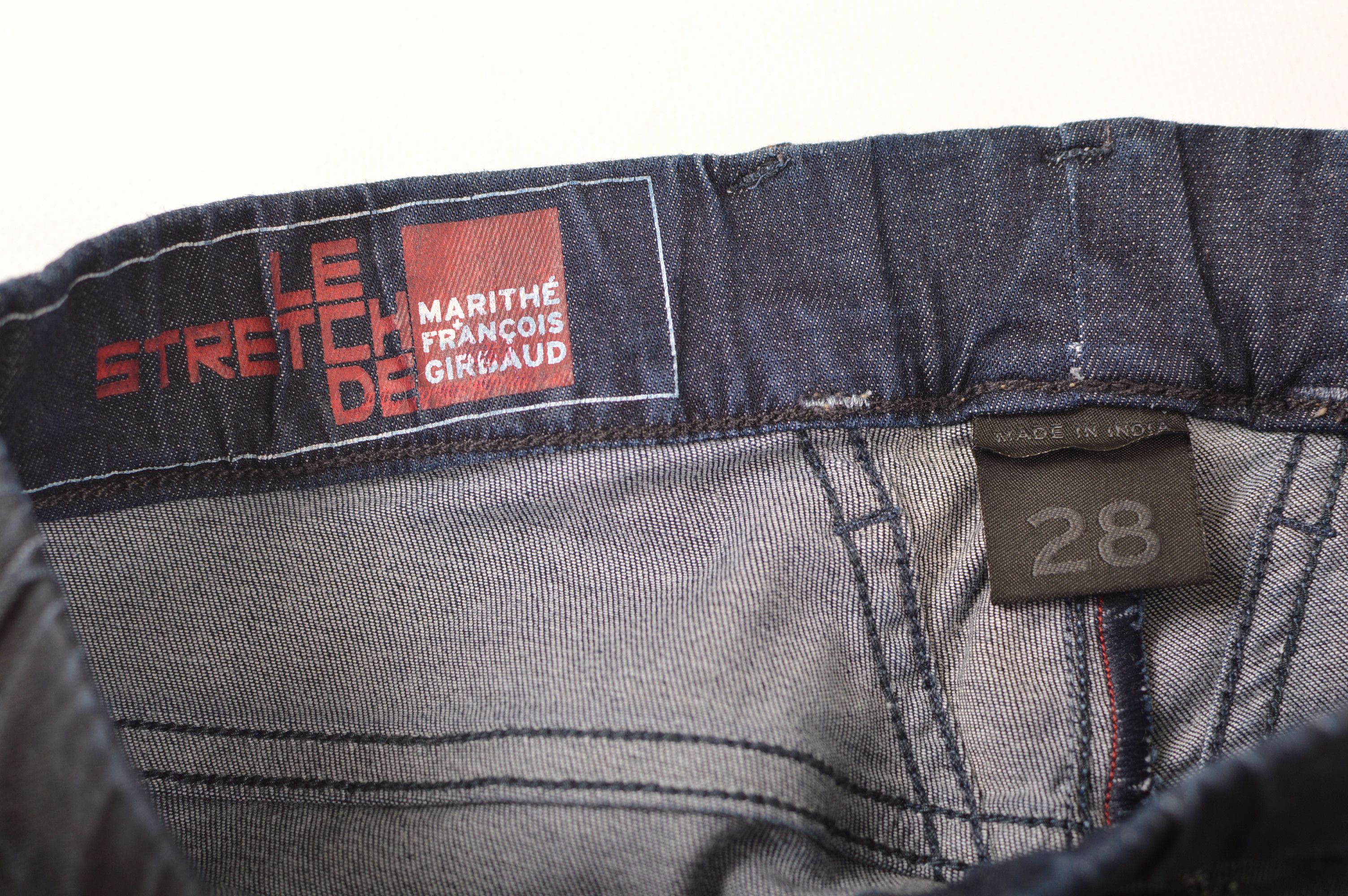Designer × Marithe + Francois Girbaud Le Stretch De Marithe Francois Girbaud Stretch Jeans Pants Size 28" / US 6 / IT 42 - 5 Thumbnail