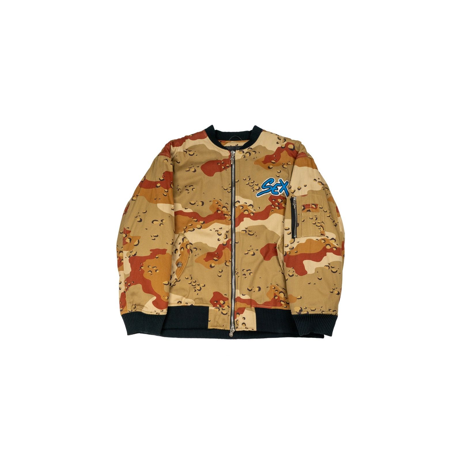 Chrome Hearts Matty Boy Desert Camouflage Sex Records Bomber Jacket Size US XL / EU 56 / 4 - 1 Thumbnail