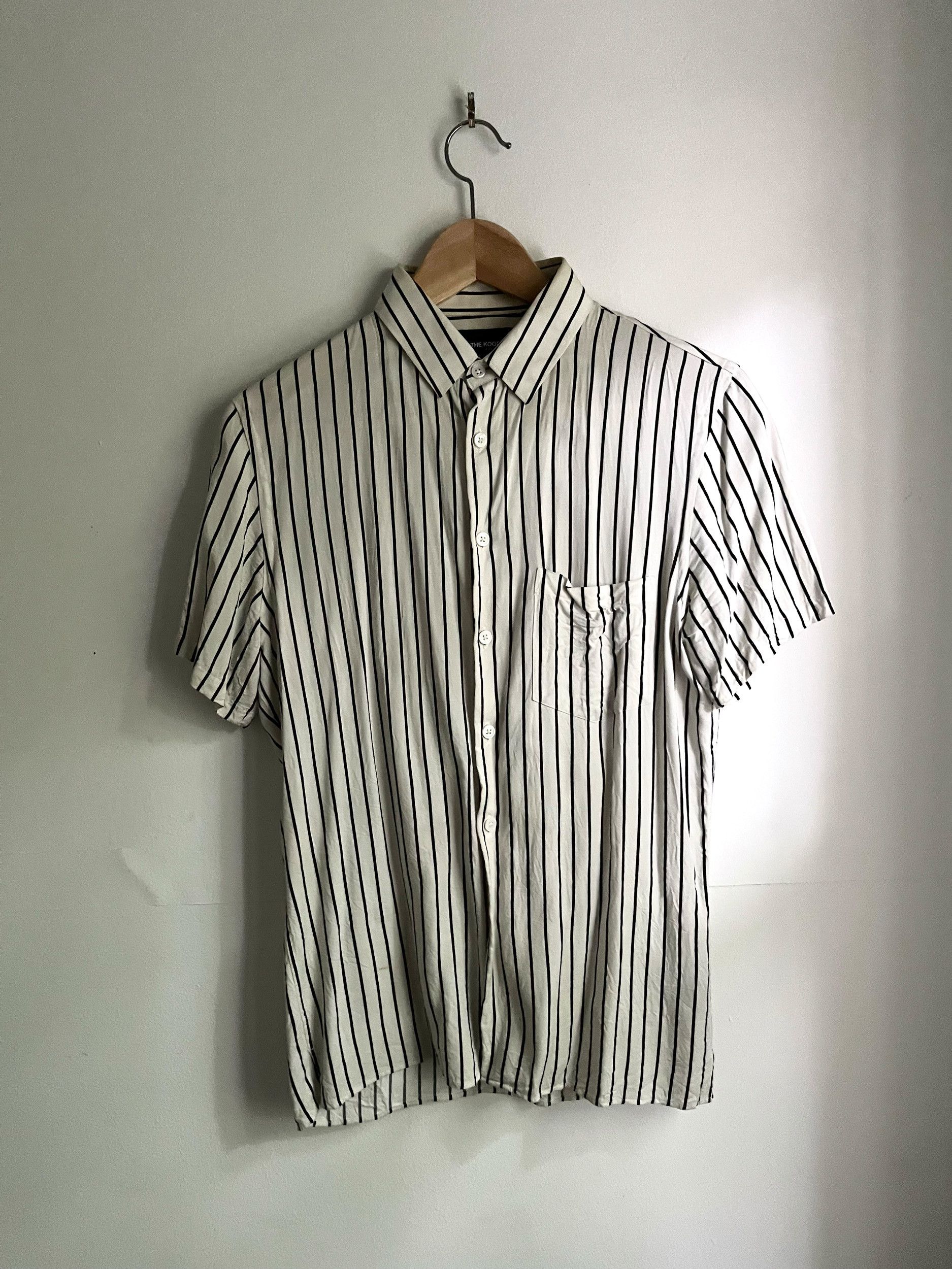 The Kooples The Kooples White Stripe Short Sleeve Size US XS / EU 42 / 0 - 1 Thumbnail