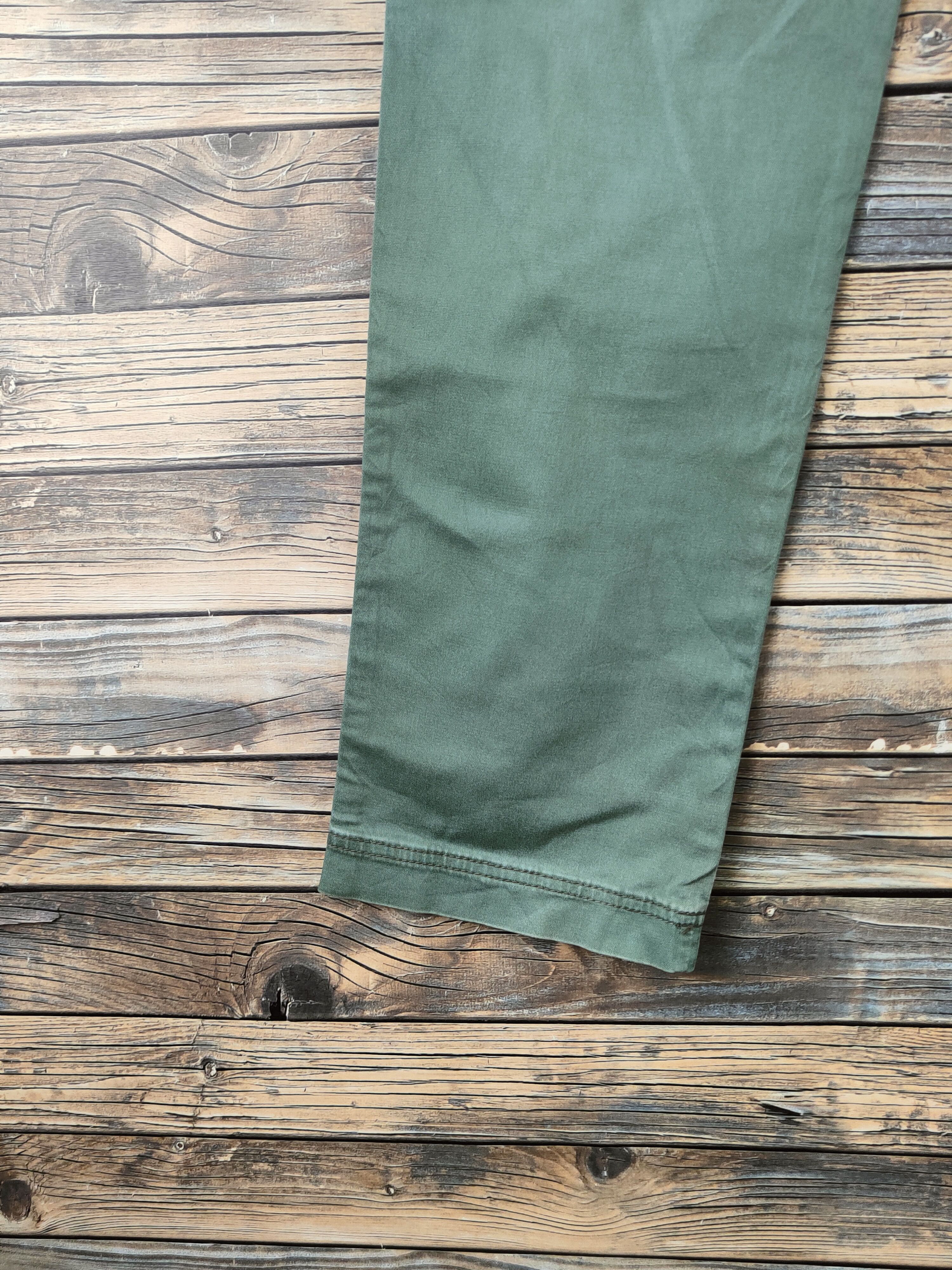 Global Work DL Global Work Green Multipocket Cargo Pants #46-297 Size US 32 / EU 48 - 9 Thumbnail