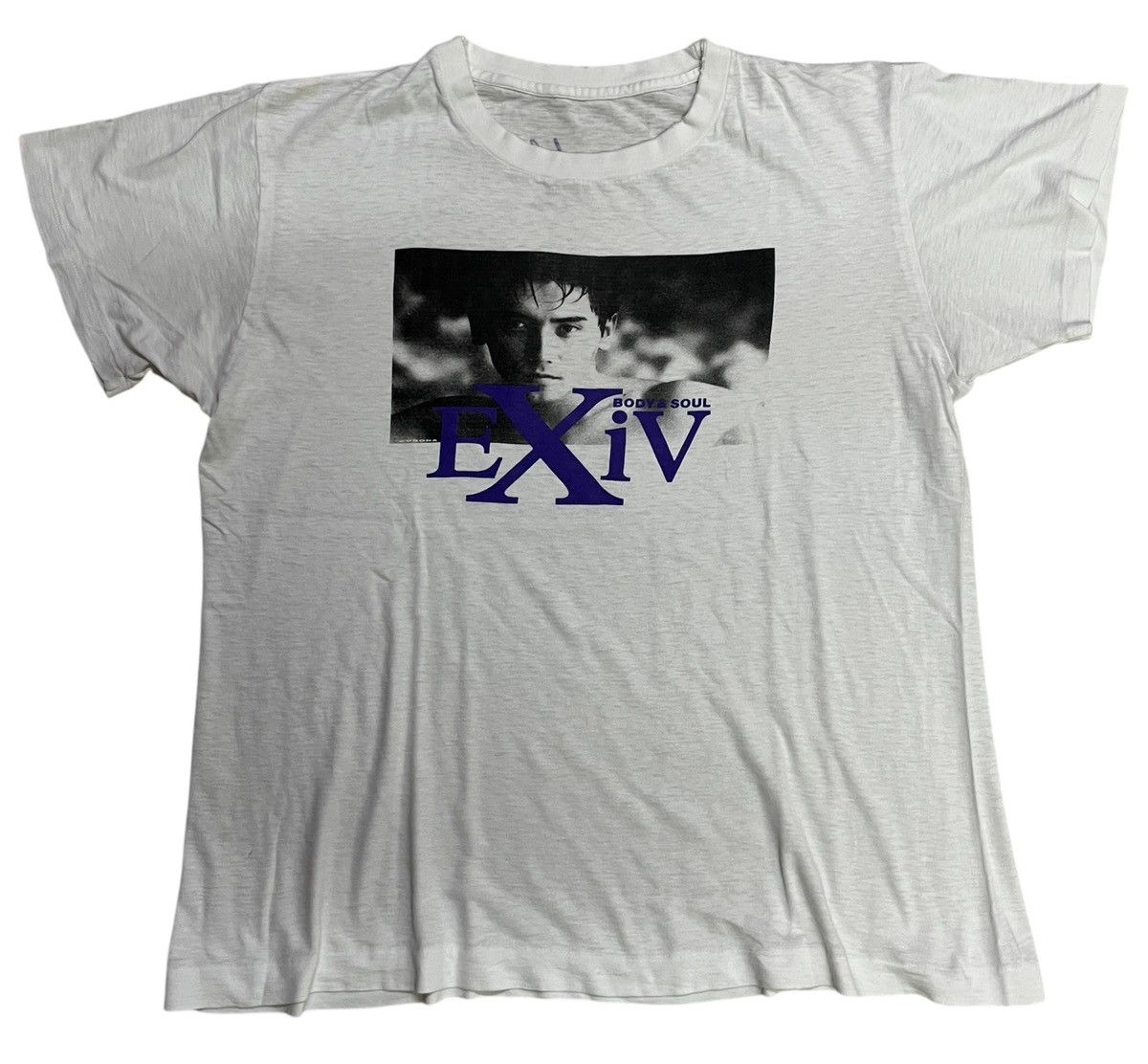 Japanese Brand × Vintage Vintage Masahiro Motoki Exiv T Shirt Size US M / EU 48-50 / 2 - 1 Thumbnail