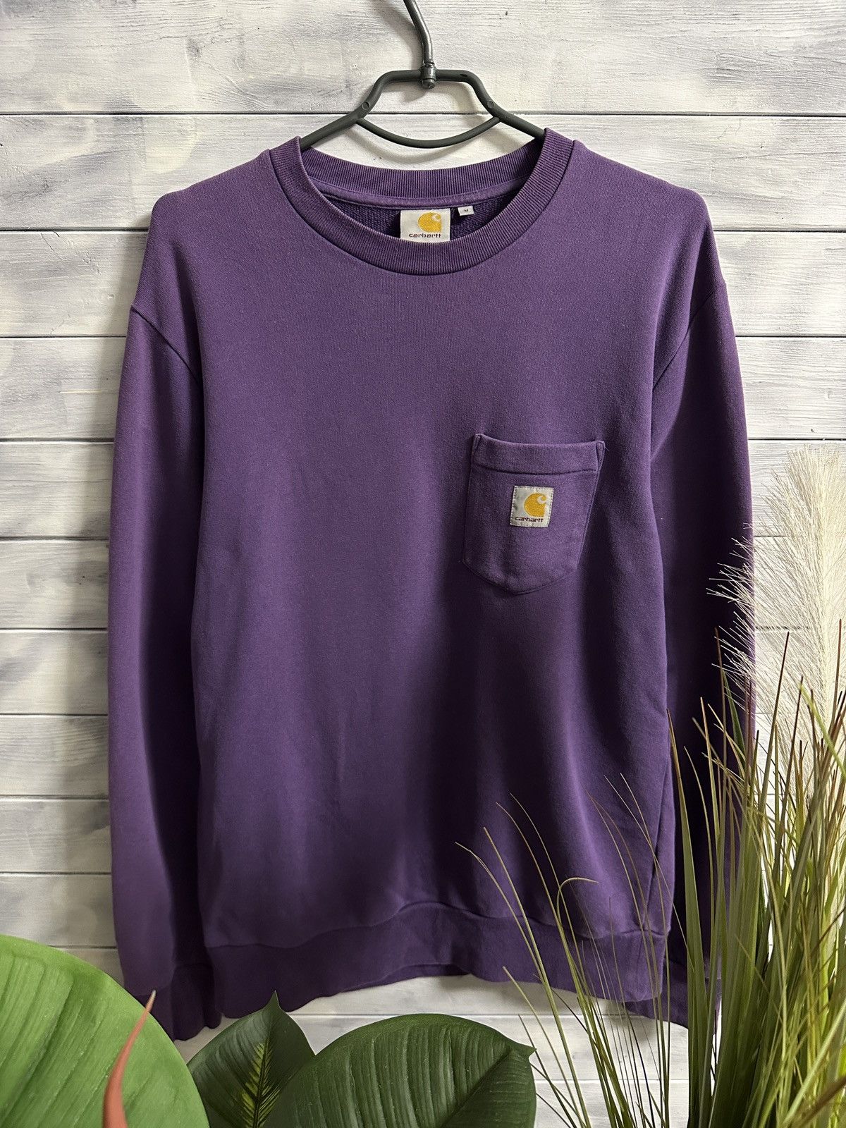 Carhartt Rare Vintage Sweatshirt Carhartt Pocket Patch Program Size US M / EU 48-50 / 2 - 1 Thumbnail