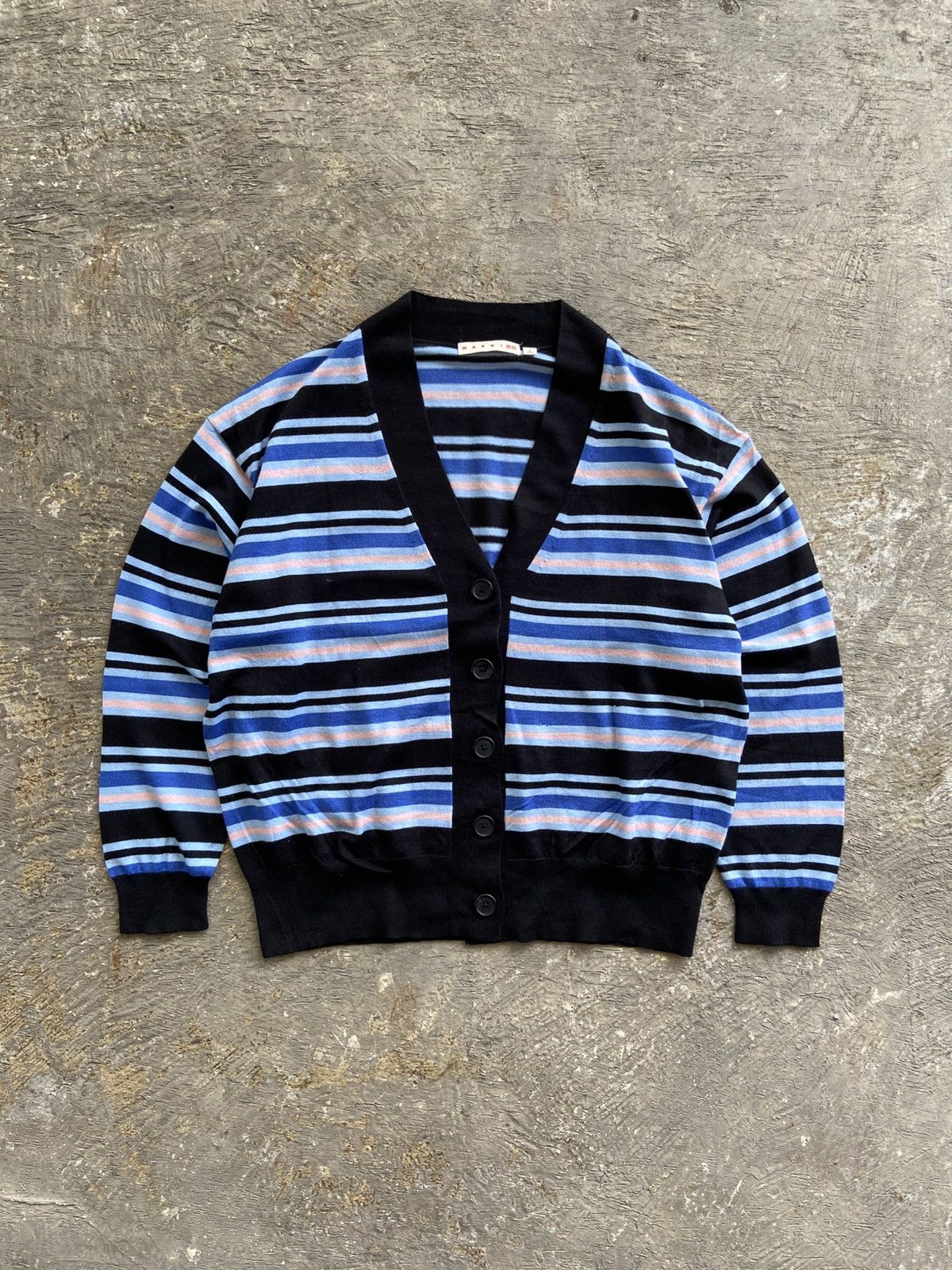 Marni × Uniqlo Marni x Uniqlo - Stripe Multi Colour Cardigan Knitwear Size US M / EU 48-50 / 2 - 1 Thumbnail