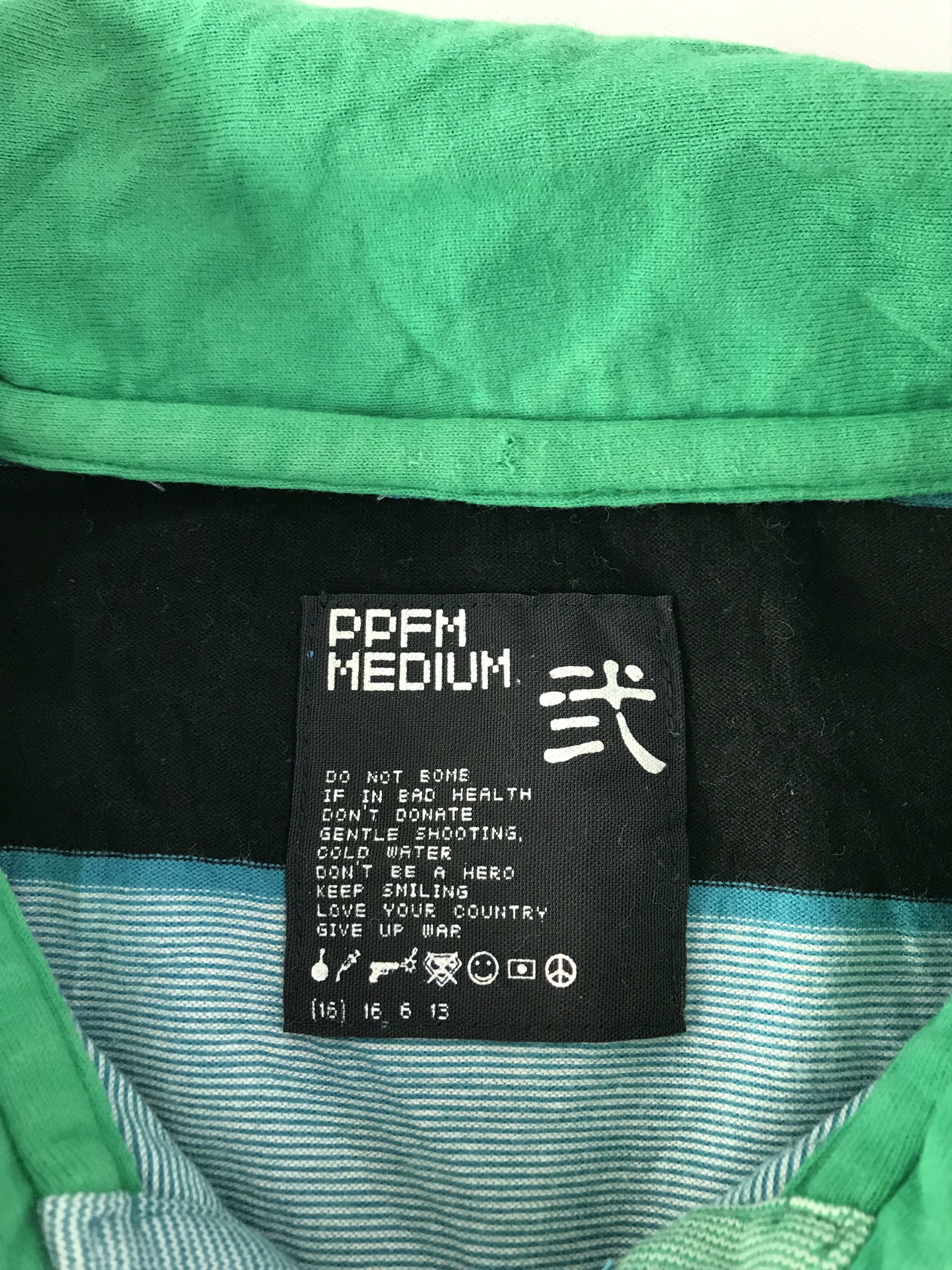 PPFM PPFM Striped Tee T-shirt Polo Embroidery Logo Size US S / EU 44-46 / 1 - 4 Thumbnail
