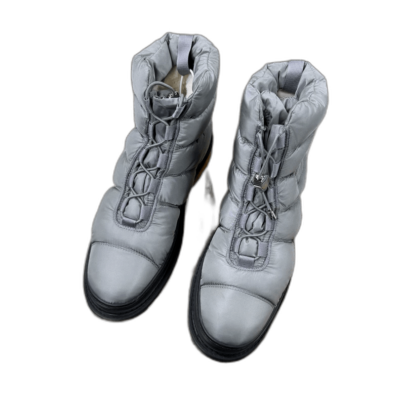 Chanel Chanel Gray Snow Boots Size 36 -2505 Size US 6 / IT 36 - 1 Thumbnail