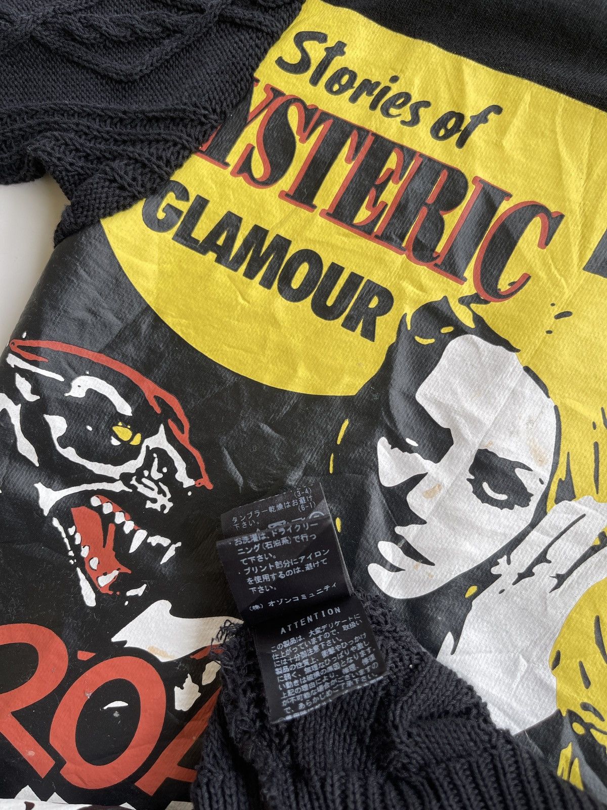 Hysteric Glamour RARE❗️Hysteric Glamour Hybrid Knitted Shirt Size US M / EU 48-50 / 2 - 10 Thumbnail