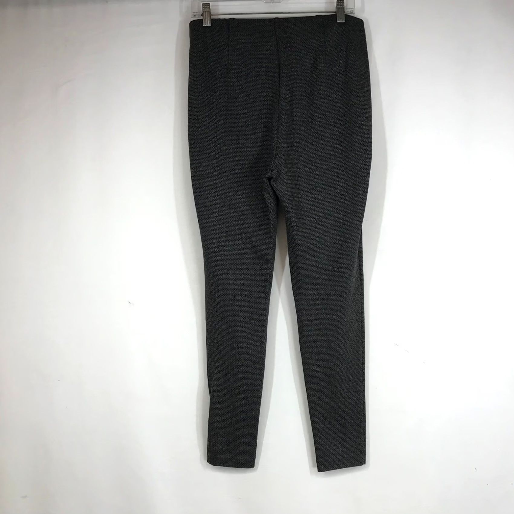 J. Jill J. Jill Leggings Gray Textured Ponte Knit Slim Fit Size M Charcoal Womens Pants Size 32" / US 10 / IT 46 - 4 Thumbnail