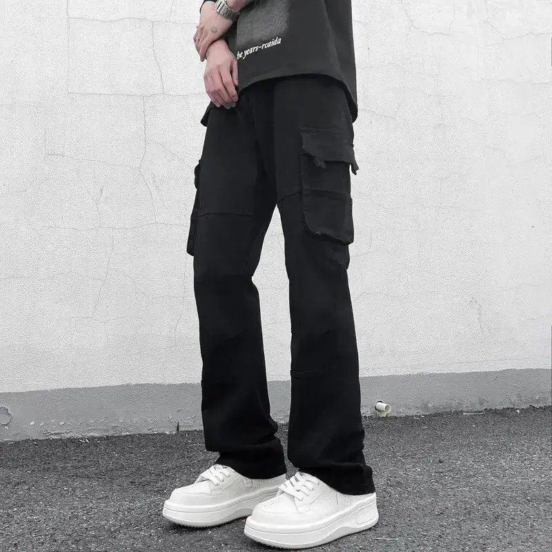 Japanese Brand Retro straight leg wide leg pocket jeans Size US 30 / EU 46 - 5 Thumbnail