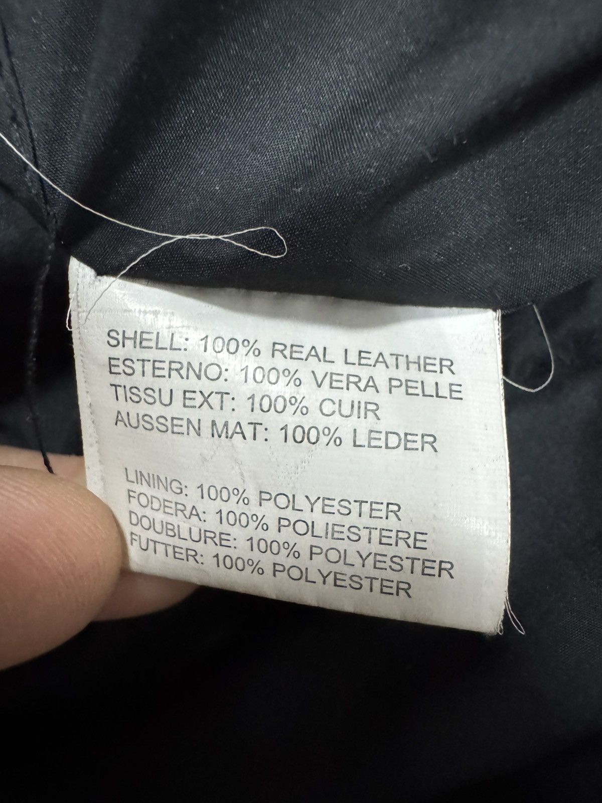 Parajumpers × Vintage Vintage Rare Parajumpers Distressed Real Leather Jacket Size US XL / EU 56 / 4 - 8 Thumbnail