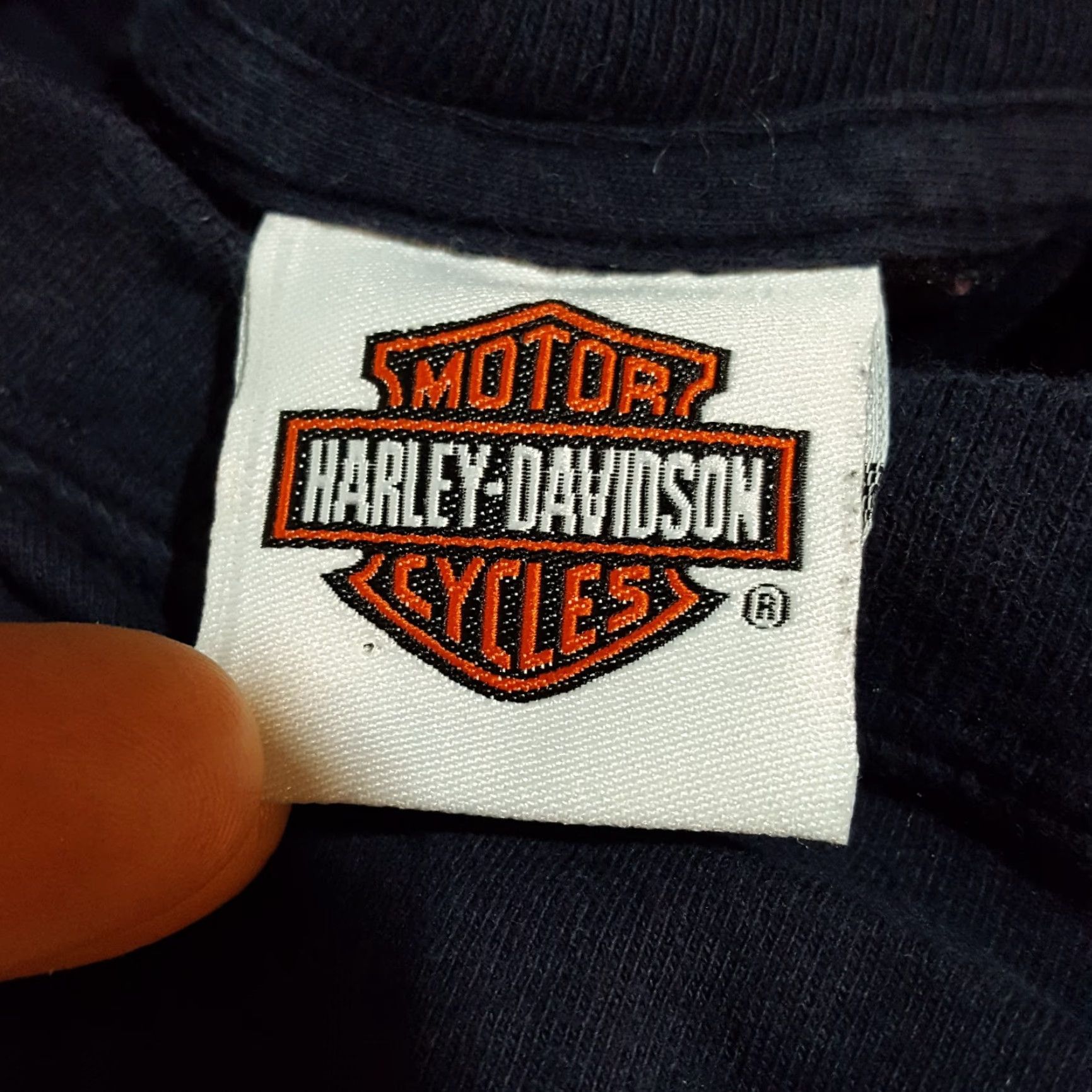 Harley Davidson VINTAGE Harley-Davidson Biker Lion T-Shirt XL Blue 00s Motorcycle Mens Size US XL / EU 56 / 4 - 5 Thumbnail