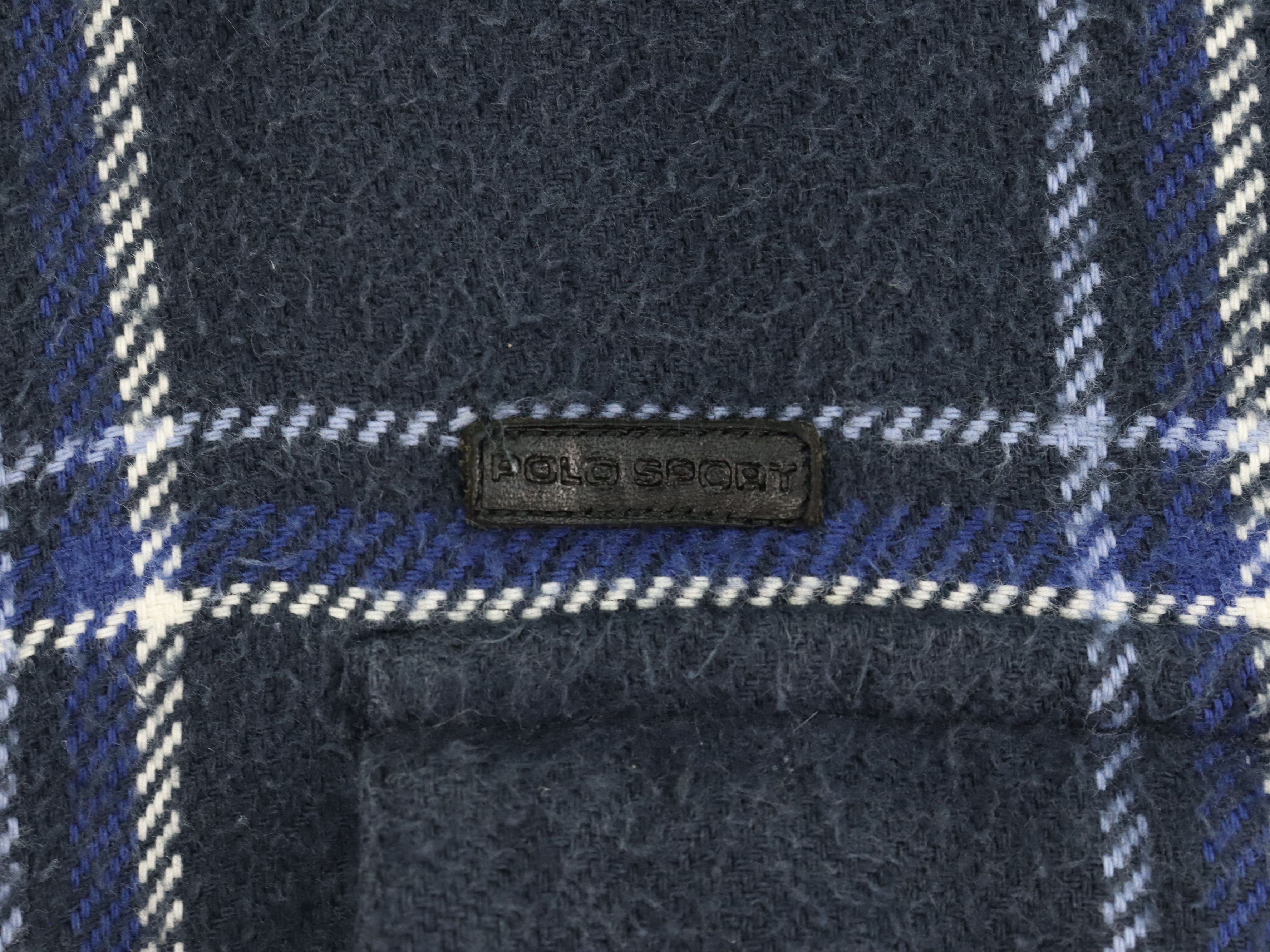 Polo Ralph Lauren × Ralph Lauren Sport Polo Sport Sportsman Ralph Lauren Plaid Flannel Shirt Size US L / EU 52-54 / 3 - 6 Thumbnail