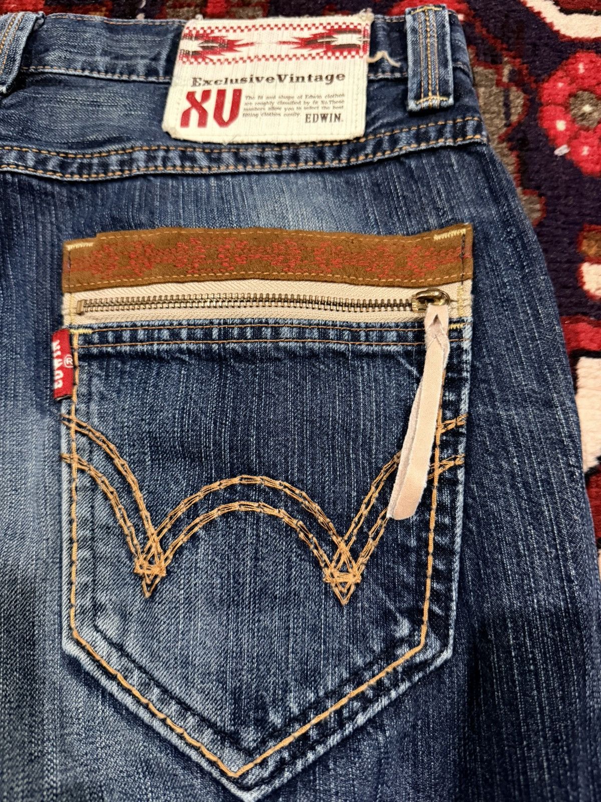 Hysteric Glamour Vintage Edwin Exclusive Vintage 434 XVS Faded Distressed Size US 36 / EU 52 - 3 Thumbnail