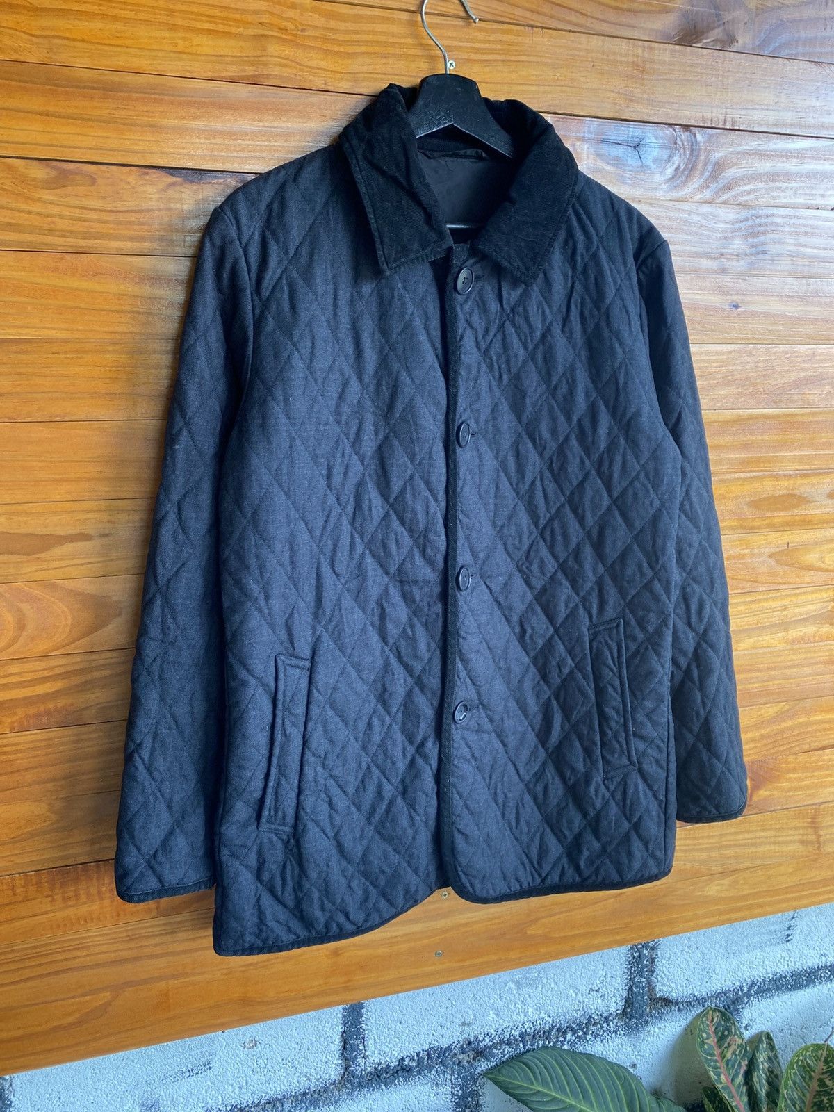 United Arrows Vintage United Arrows Tokyo Quilted Black Jacket – Classic Size US M / EU 48-50 / 2 - 5 Thumbnail