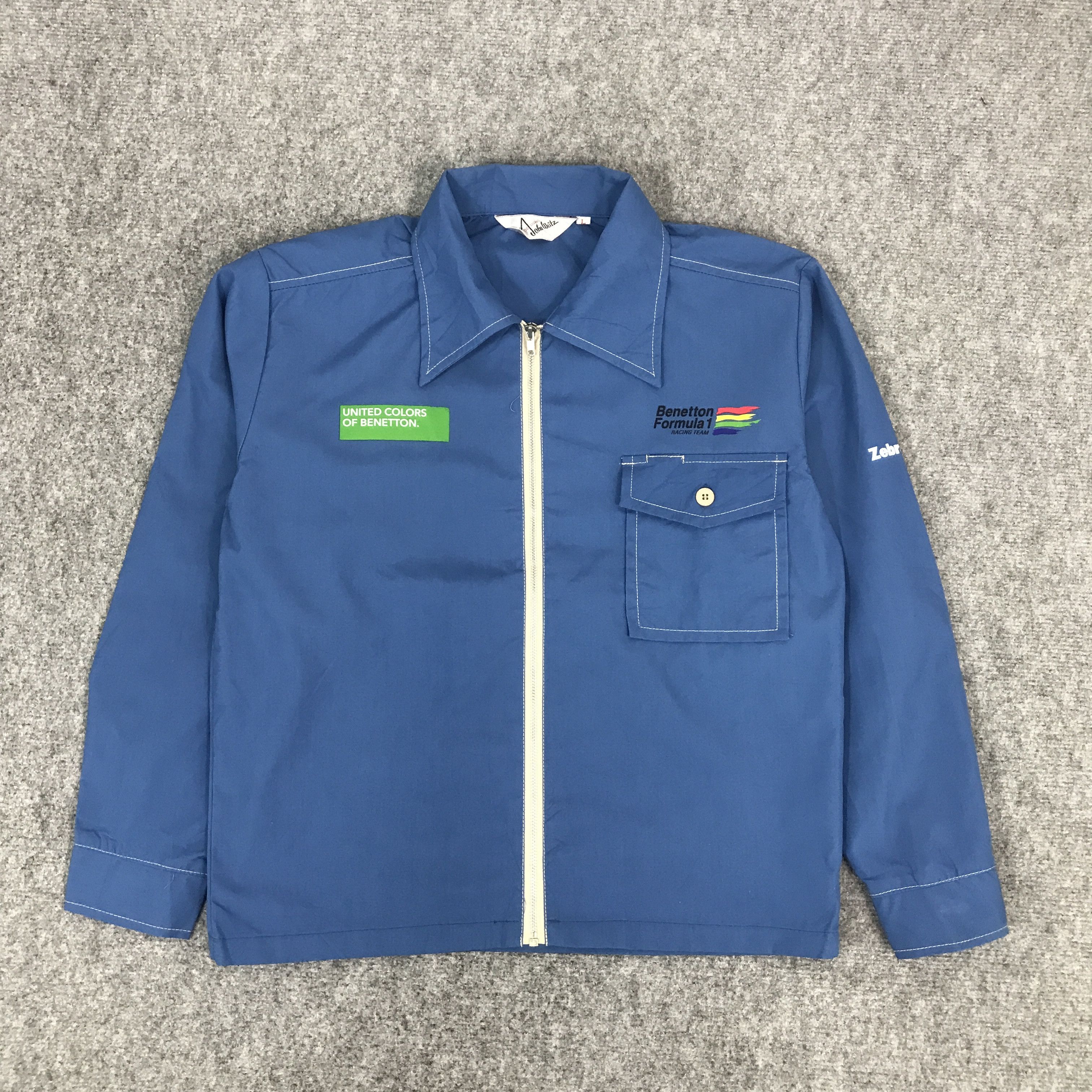 Benetton × United Colors Of Benetton UNITED COLOUR OF BENETTON FORMULA 1 RACING TEAM JACKET Size US L / EU 52-54 / 3 - 2 Thumbnail