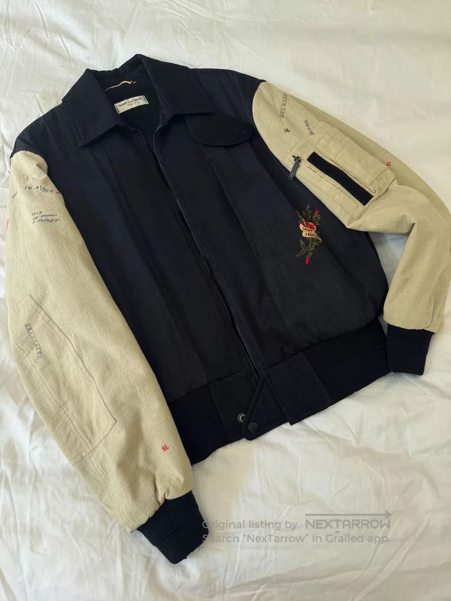 Saint Laurent Paris Saint Laurent Vintage Baseball Jacket. Size US M / EU 48-50 / 2 - 1 Thumbnail