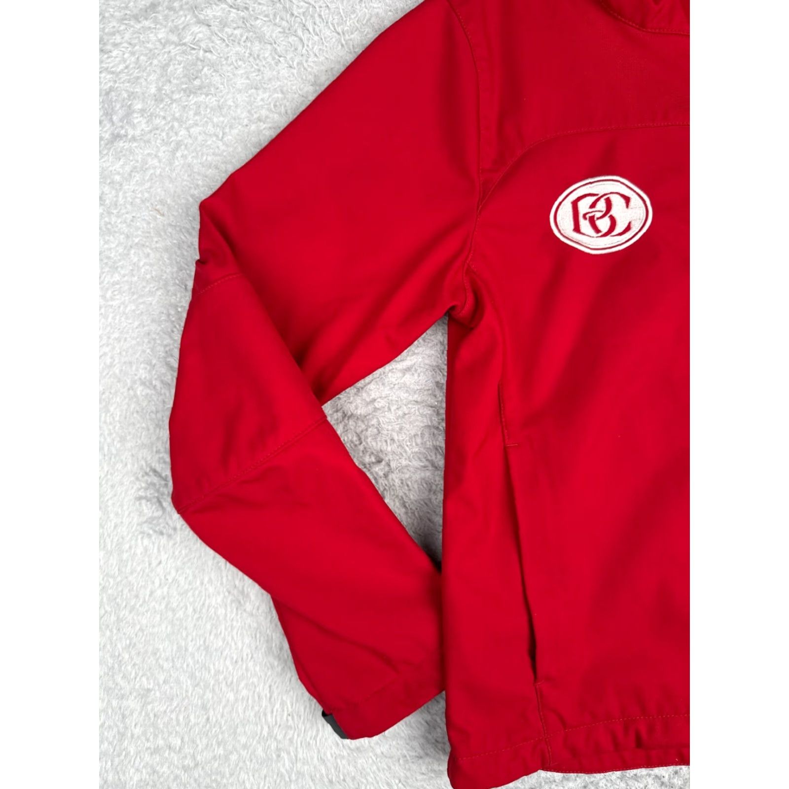 Helly Hansen Helly Hansen Jacket Women Small Red Full Zip Fleece Lined Polyester Shell LOGOS Size S / US 4 / IT 40 - 6 Thumbnail
