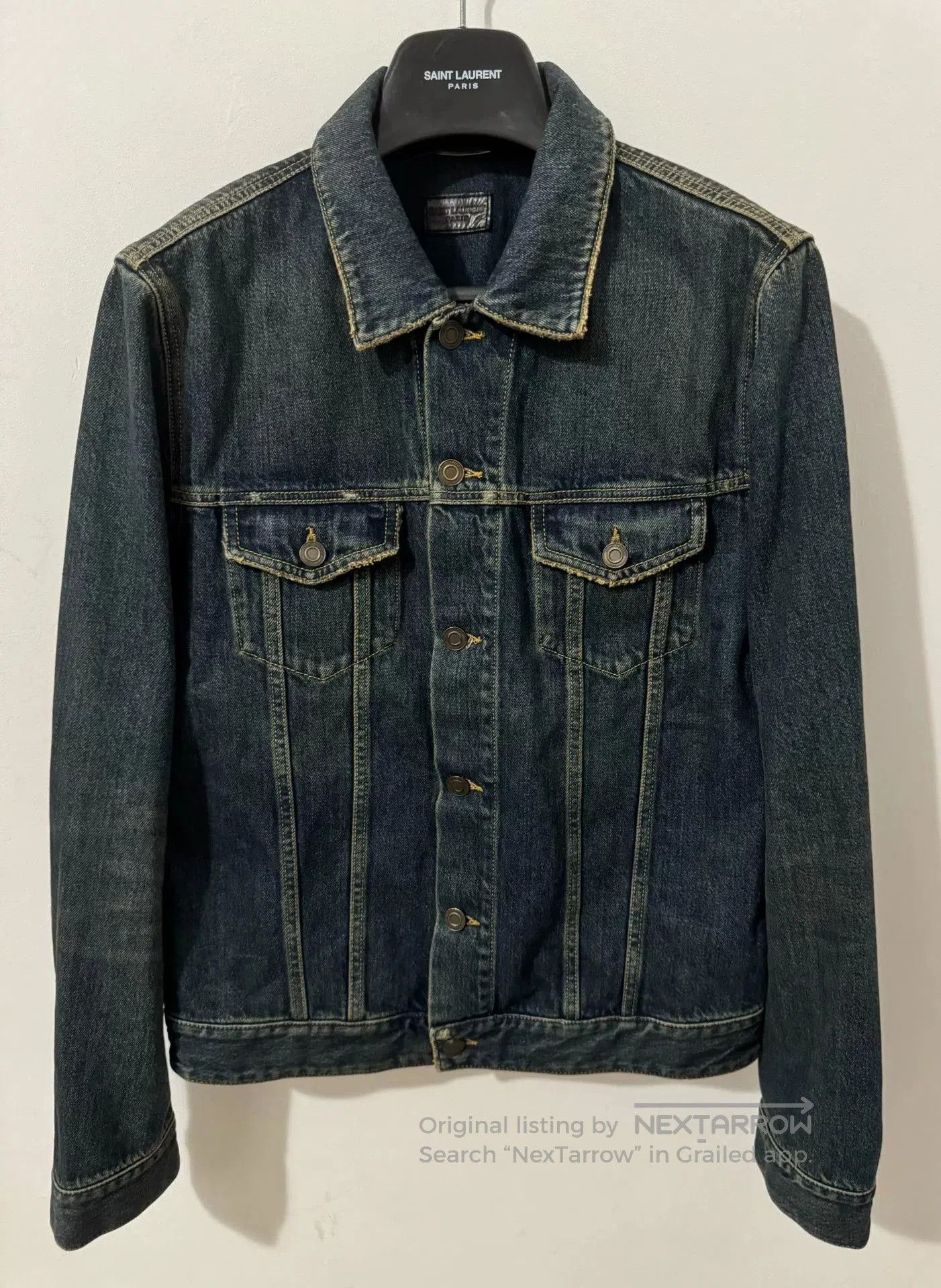 Saint Laurent Paris Vintage Saint Laurent Denim Jacket. Size US L / EU 52-54 / 3 - 1 Thumbnail