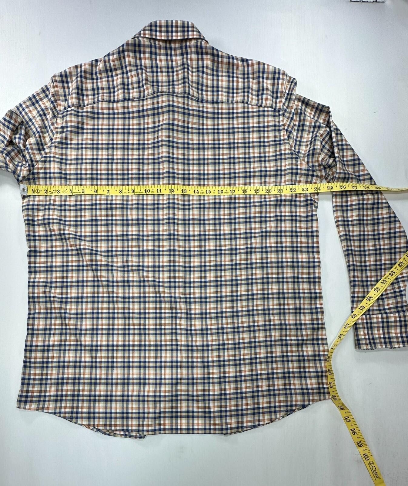 Johnston & Murphy Johnston Murphy Plaid Oxford Button Up Multicolor Mens L Size US L / EU 52-54 / 3 - 4 Thumbnail