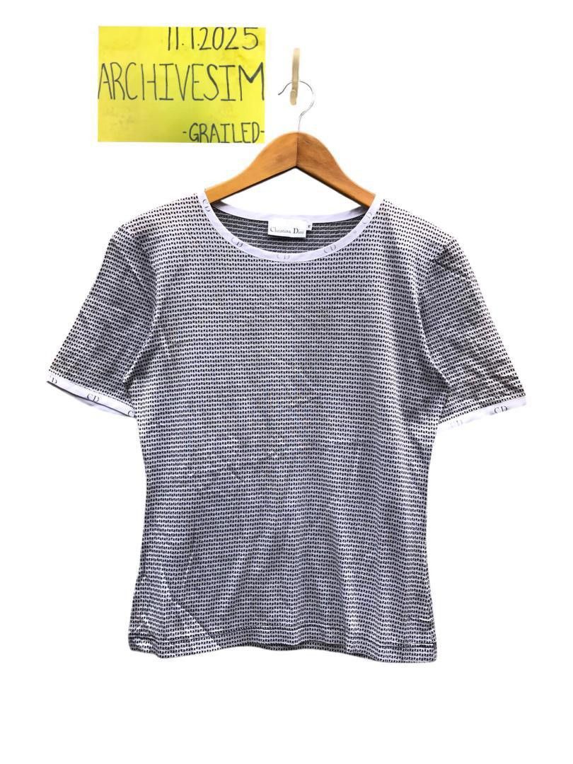 Dior Christian Dior Multiy Logo Tshirt Size M / US 6-8 / IT 42-44 - 2 Thumbnail