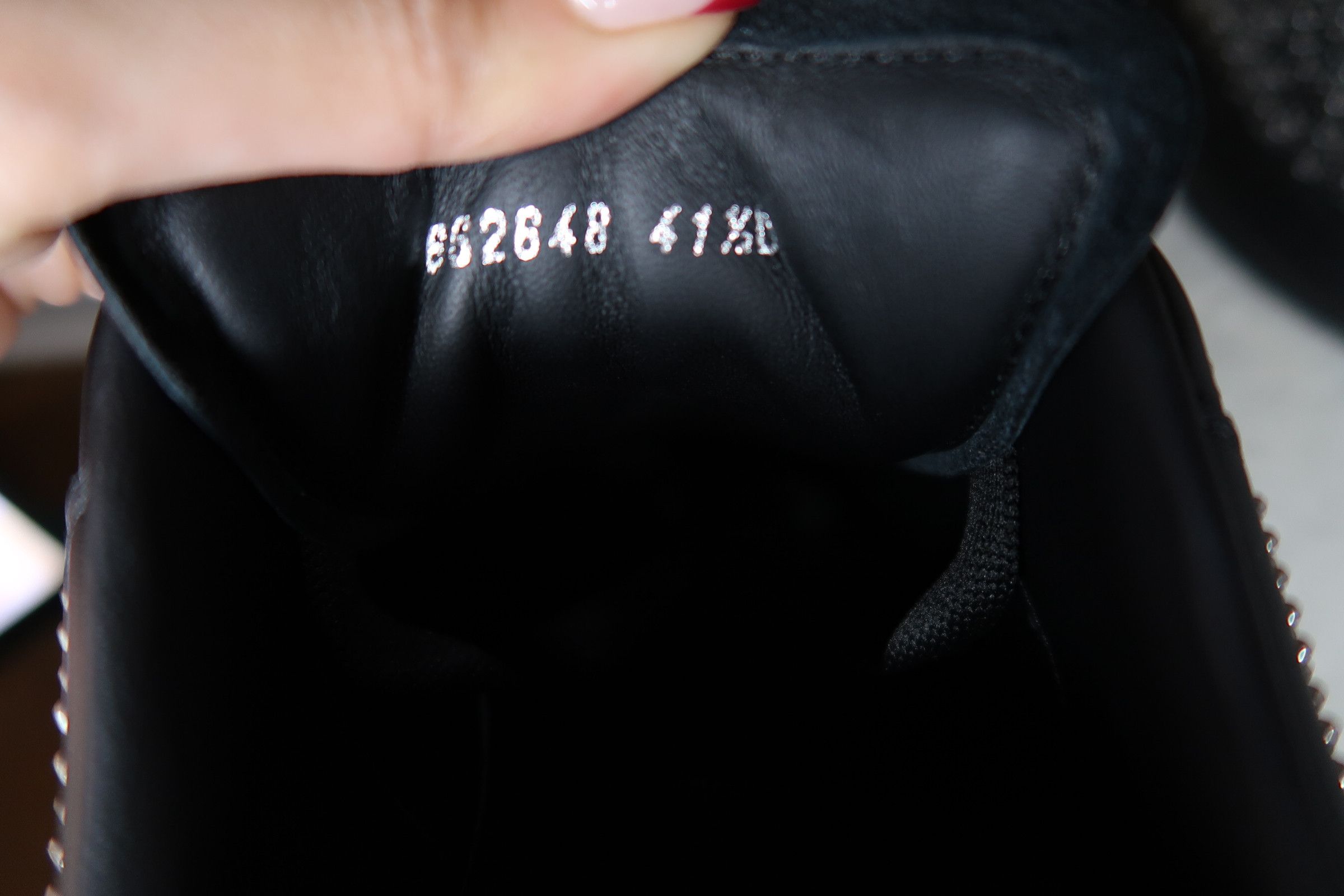 Alexander McQueen Alexander McQueen Oversized Sneaker - Black Studded Size US 8.5 / EU 41-42 - 7 Thumbnail