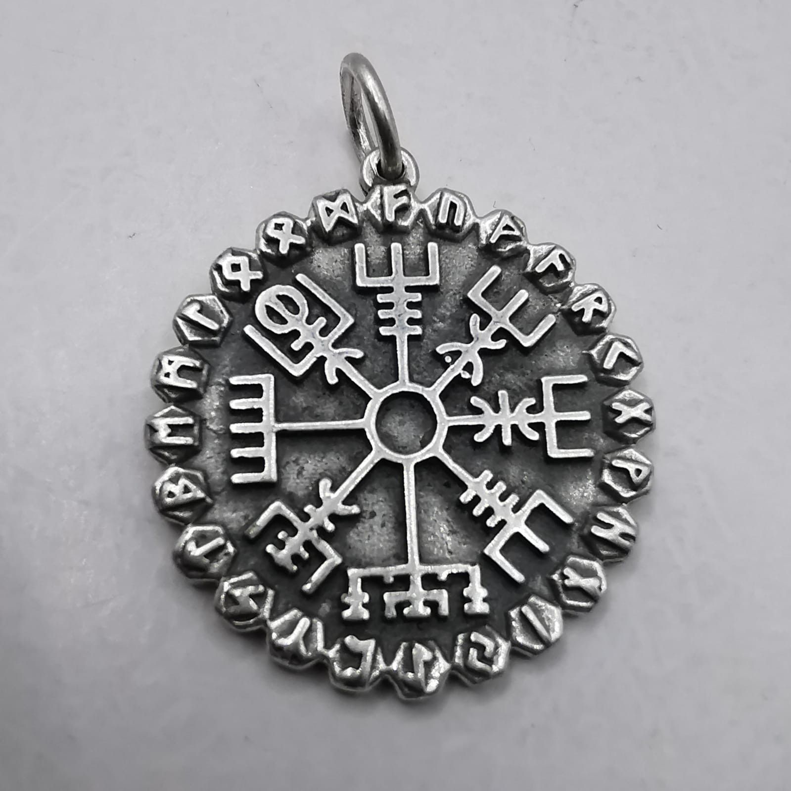 Sterling Silver Vintage Pendant 925 Sterling Silver Jewelry 6,81g Size ONE SIZE - 1 Thumbnail