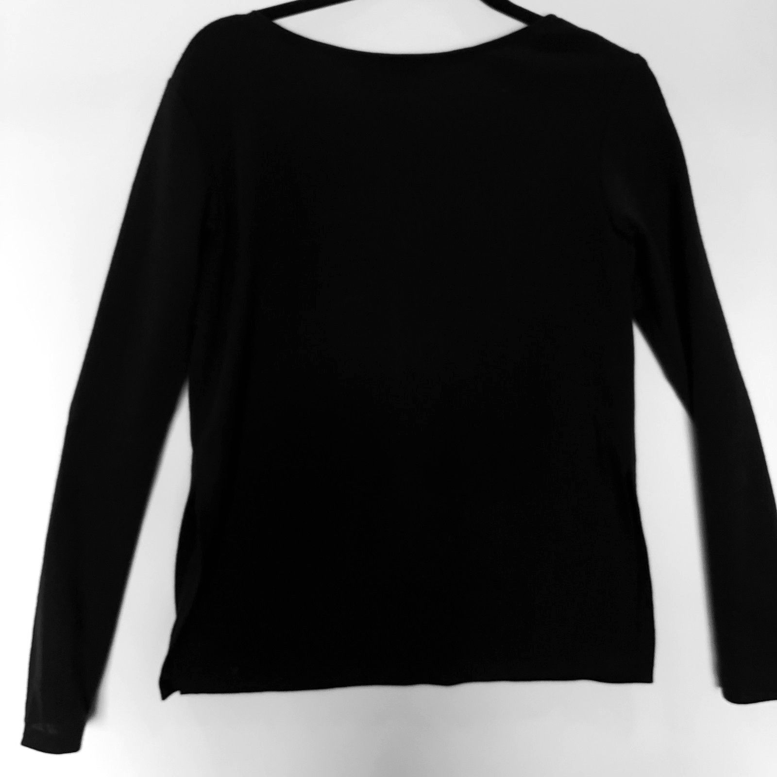 Other Vintage 1994 Jill Stuart Sample Black Ponte Knit Sweater Size S / US 4 / IT 40 - 3 Thumbnail