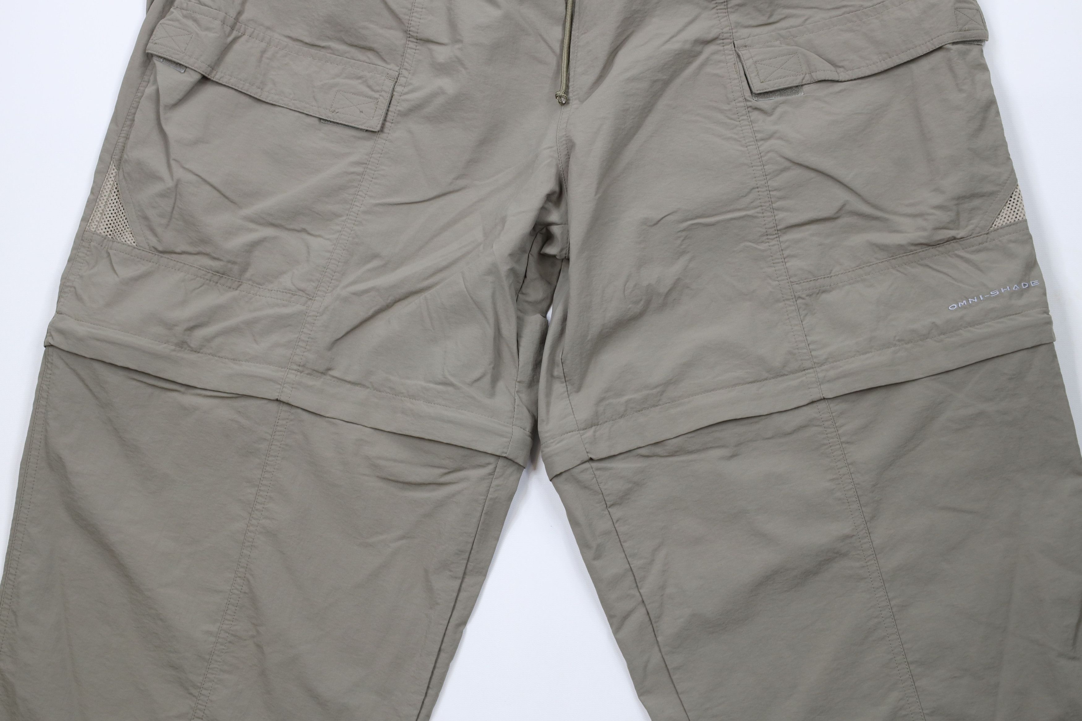 Columbia × Vintage Vintage Y2K Columbia PFG Wide Leg Cargo Pants Shorts Green Size US 40 / EU 56 - 3 Thumbnail
