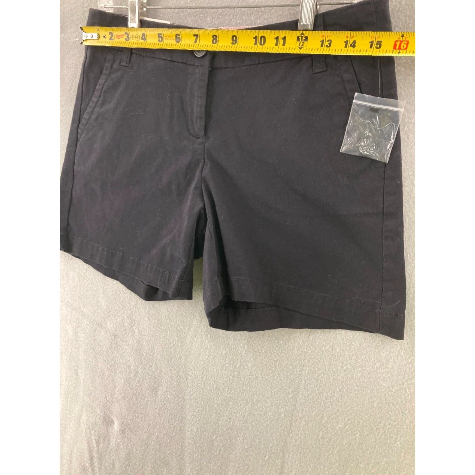 Vintage Crown And Ivy Shorts Womens 2 Black NWT Size 26" / US 2 / IT 38 - 2 Thumbnail