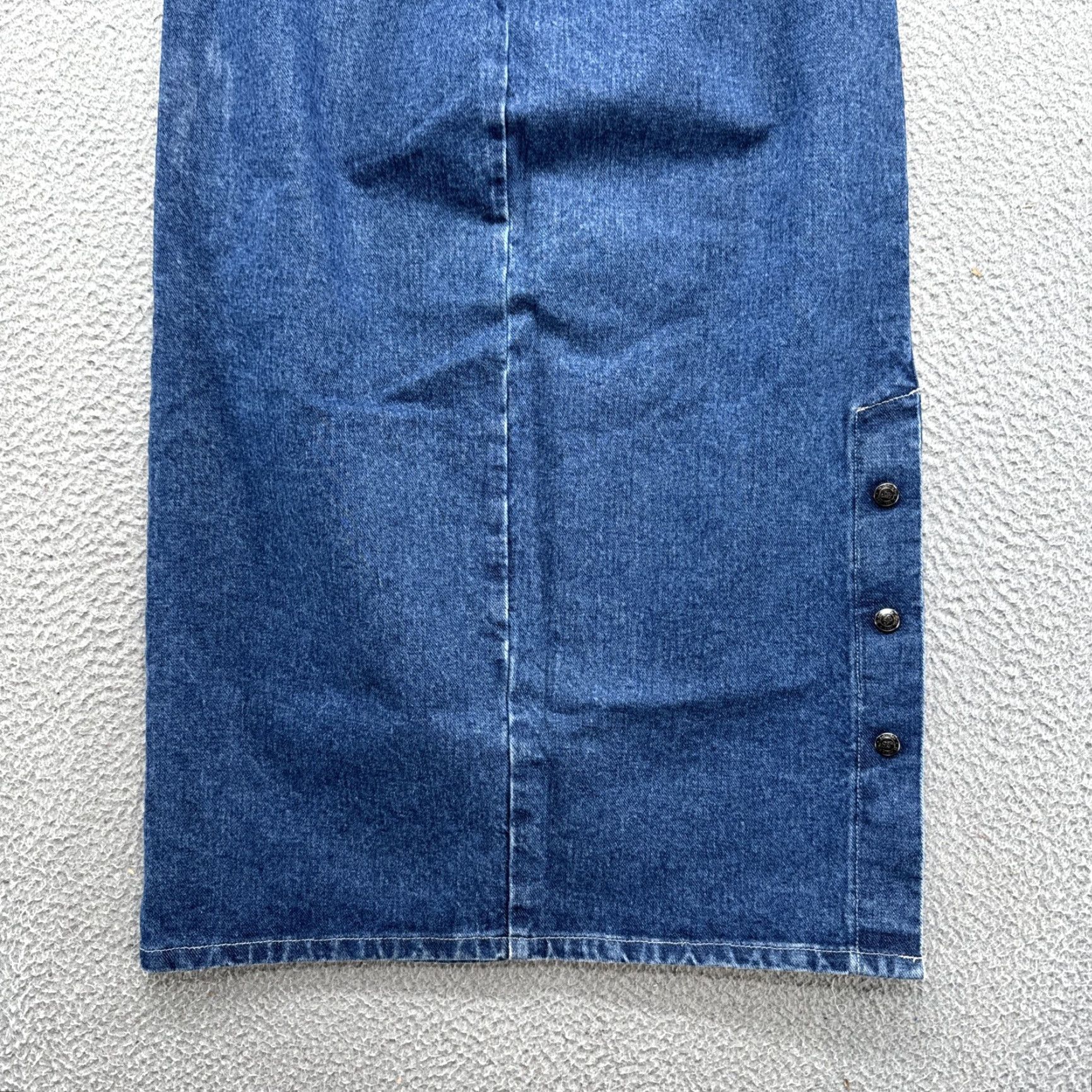 Vintage VINTAGE St. John's Bay 100% Cotton Maxi Denim Skirt Women’s SZ 10 Mexico Made Blue Cotton Denim Skirt Maxi Women 10 Size 32" / US 10 / IT 46 - 2 Thumbnail