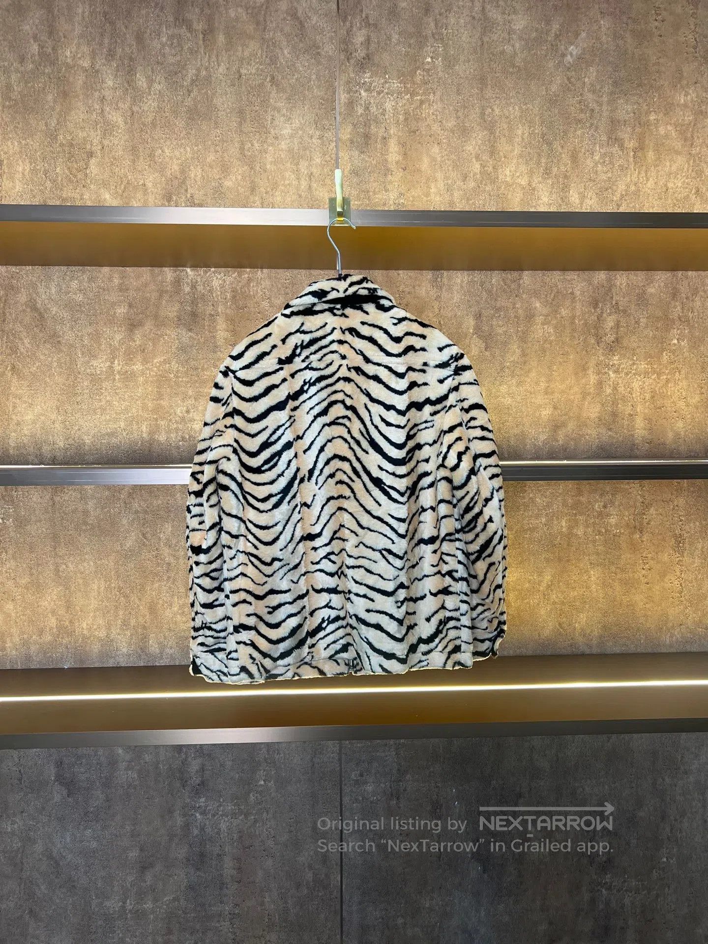 WE11DONE we 11 done Tiger Print Fur Coat| Size XS / US 0-2 / IT 36-38 - 2 Thumbnail