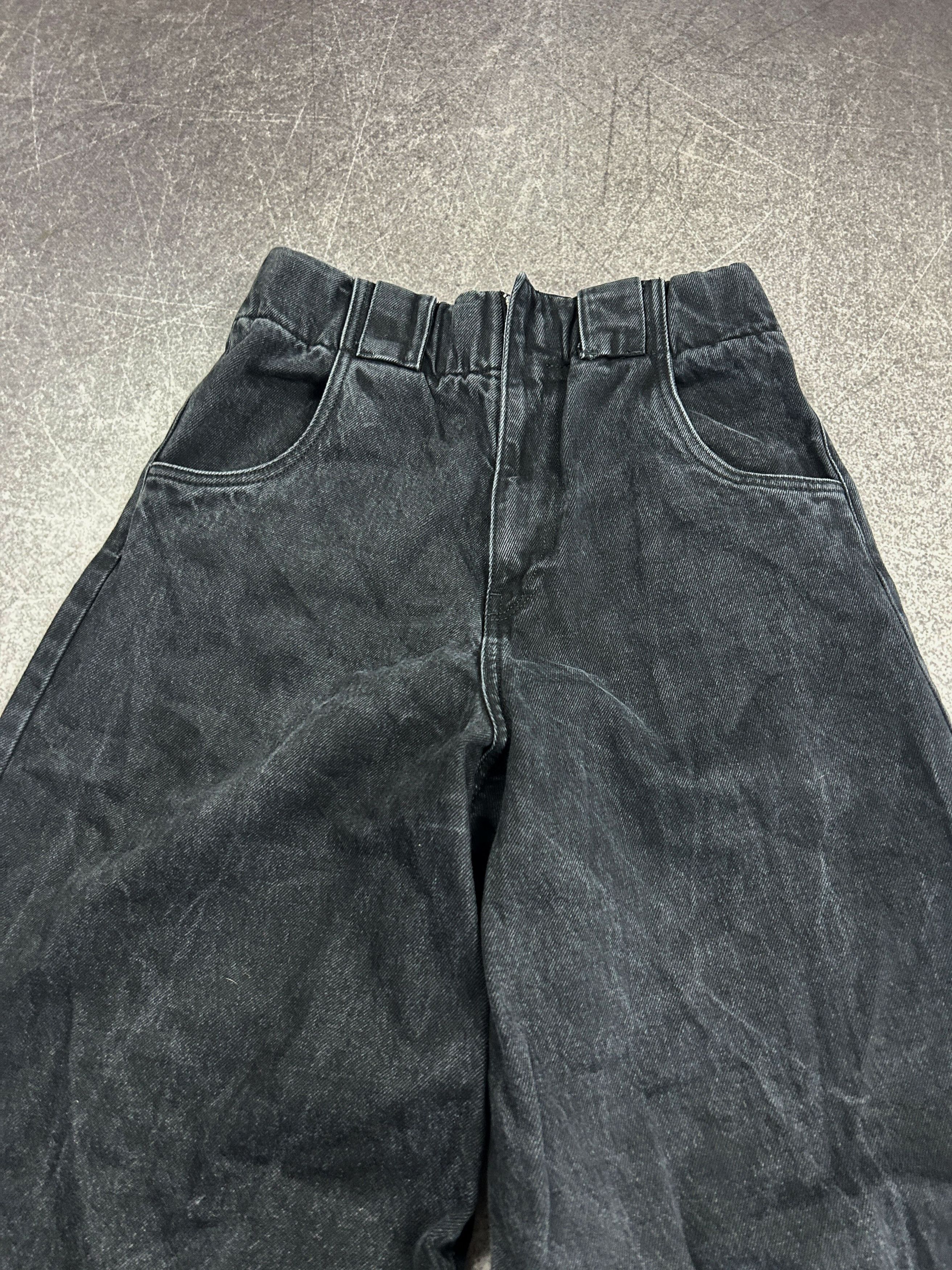 Japanese Brand VTG BALENCIAGA RICK OWENS STYLE ULTRA FLARED JEANS 90s Size US 32 / EU 48 - 7 Thumbnail
