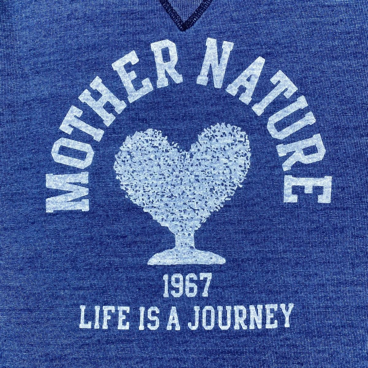 Indigo × Japanese Brand BLUE BLUE Indigo Dye Mother Nature Natural Indigo Tee Shirt Size US M / EU 48-50 / 2 - 2 Thumbnail