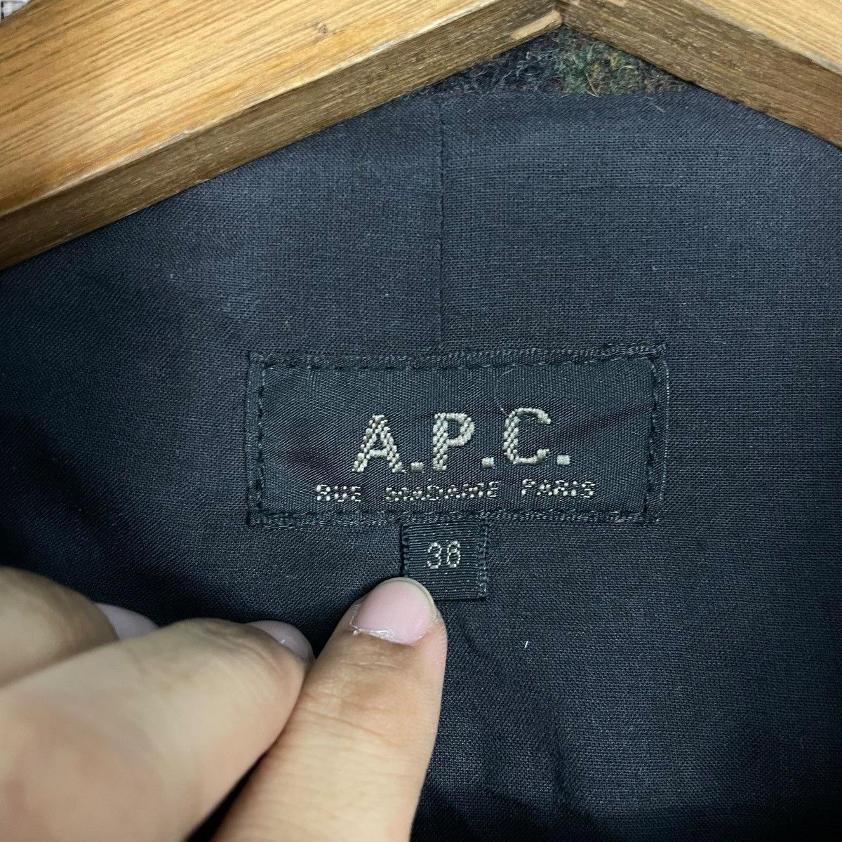 A.P.C. Vintage APC Tartan Duffle Coat Size XS / US 0-2 / IT 36-38 - 16 Thumbnail