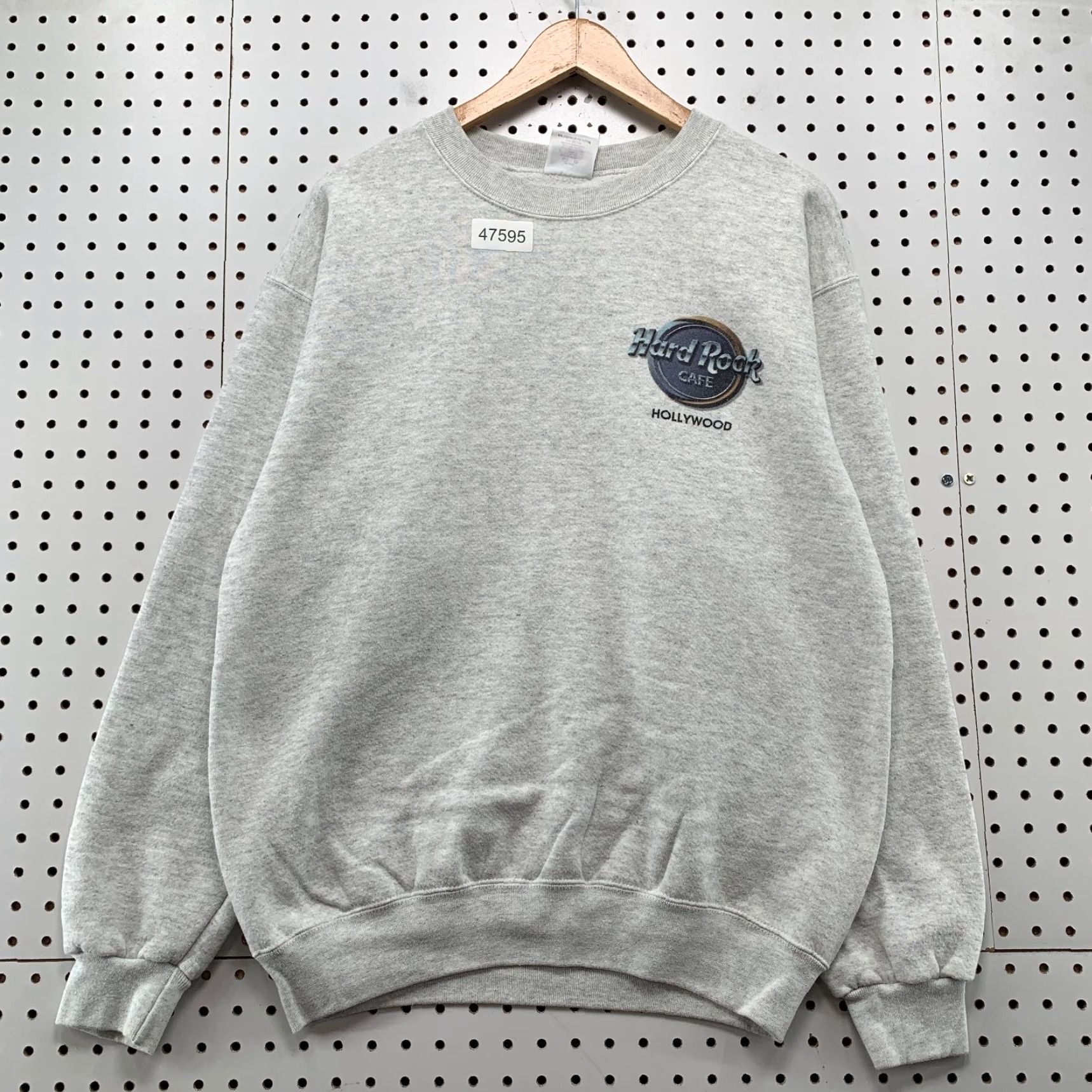 Hard Rock Cafe VINTAGE Hard Rock Cafe Hollywood Sweatshirt Men M Gray Fleece Crewneck USA Sweatshirt Mens Size US M / EU 48-50 / 2 - 4 Thumbnail
