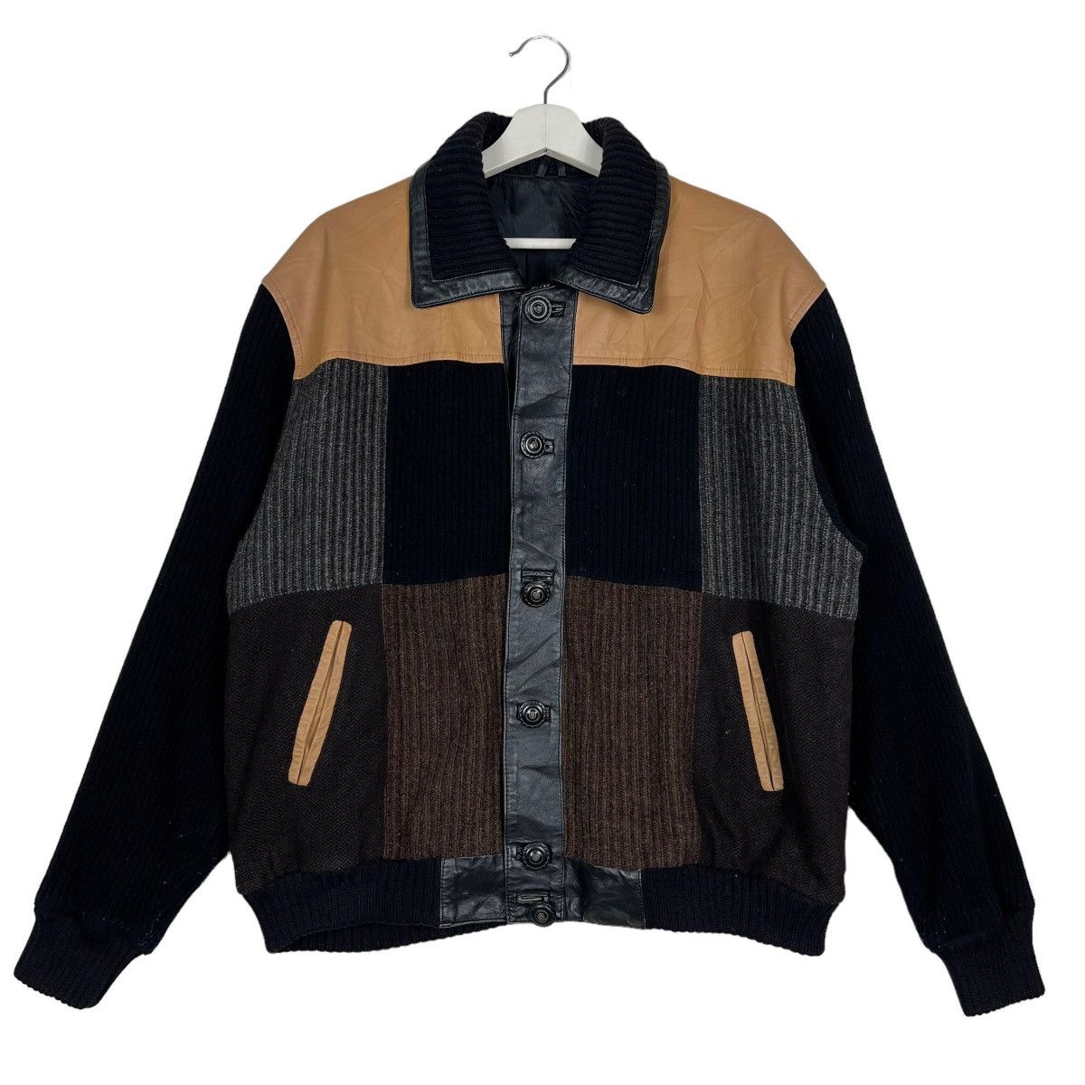 Japanese Brand 🔥 SPHINK HYBRID LEATHER JACKET Size US M / EU 48-50 / 2 - 1 Thumbnail