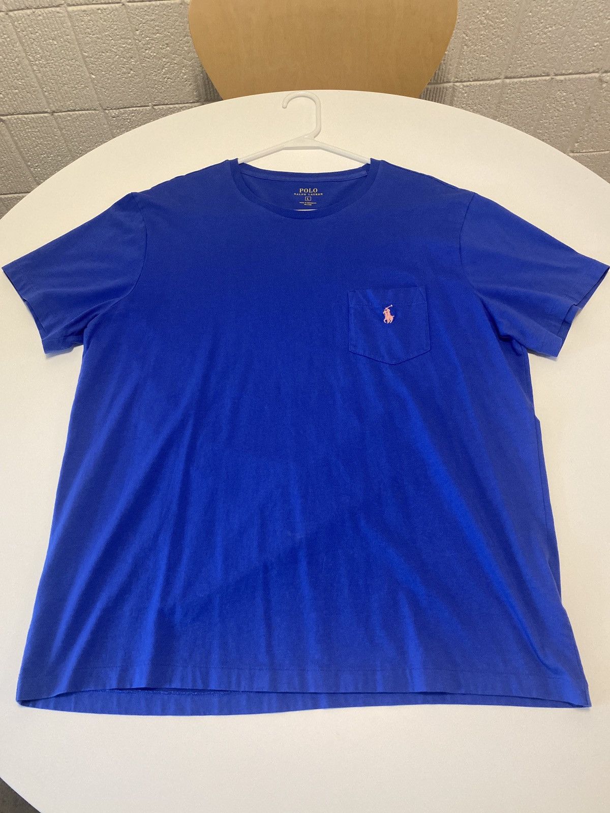 Polo Ralph Lauren × Vintage Polo Ralph Lauren t-shirt (Rare) Pink pony Size L Men’s Size US L / EU 52-54 / 3 - 1 Thumbnail