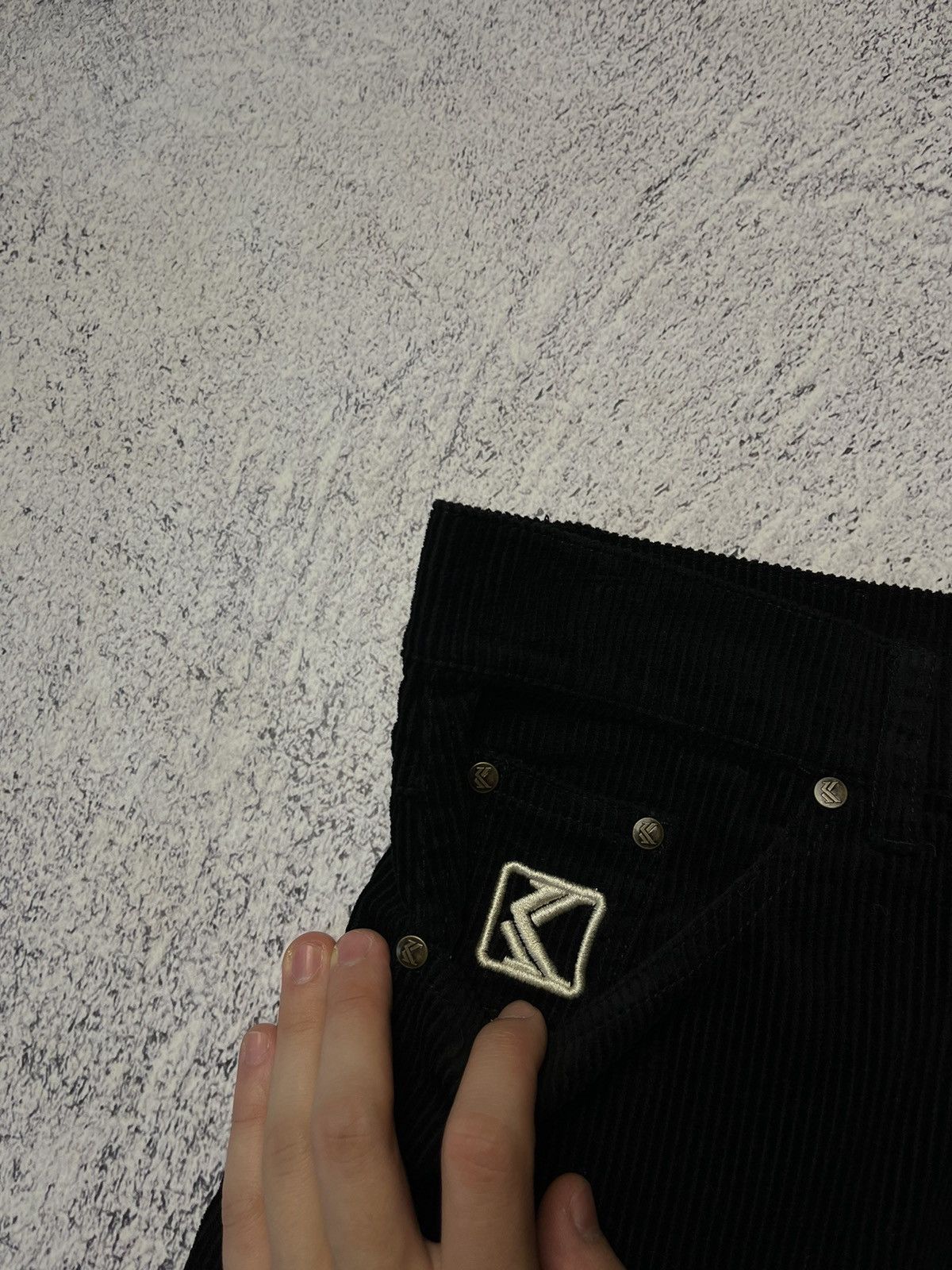 Karl Kani Vintage Karl Kani Velour Pants Rap Jeans Y2K Size US 30 / EU 46 - 5 Thumbnail