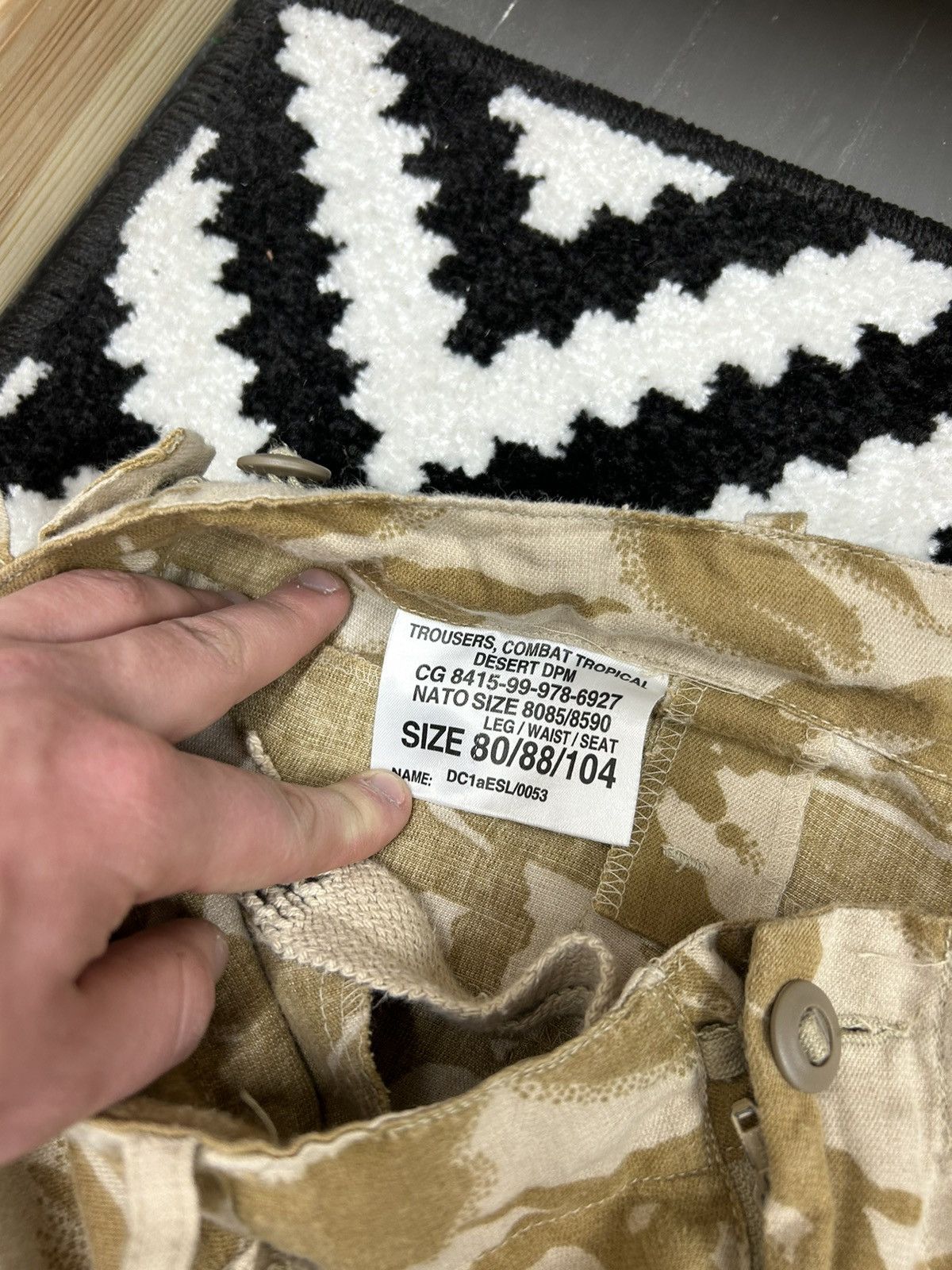 Vintage Vintage military cargo pant size 34 Size US 34 / EU 50 - 6 Thumbnail