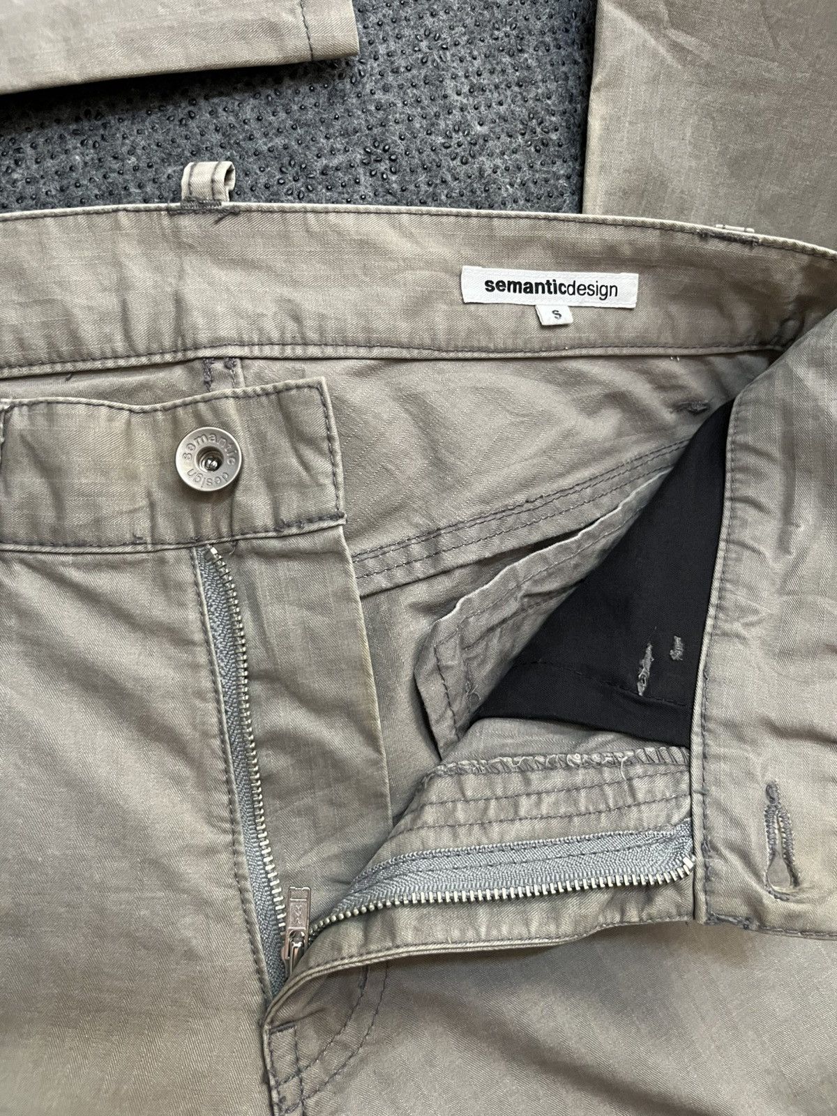 semanticdesign 1990s flared cargo pockets #H1 Size US 28 / EU 44 - 6 Thumbnail
