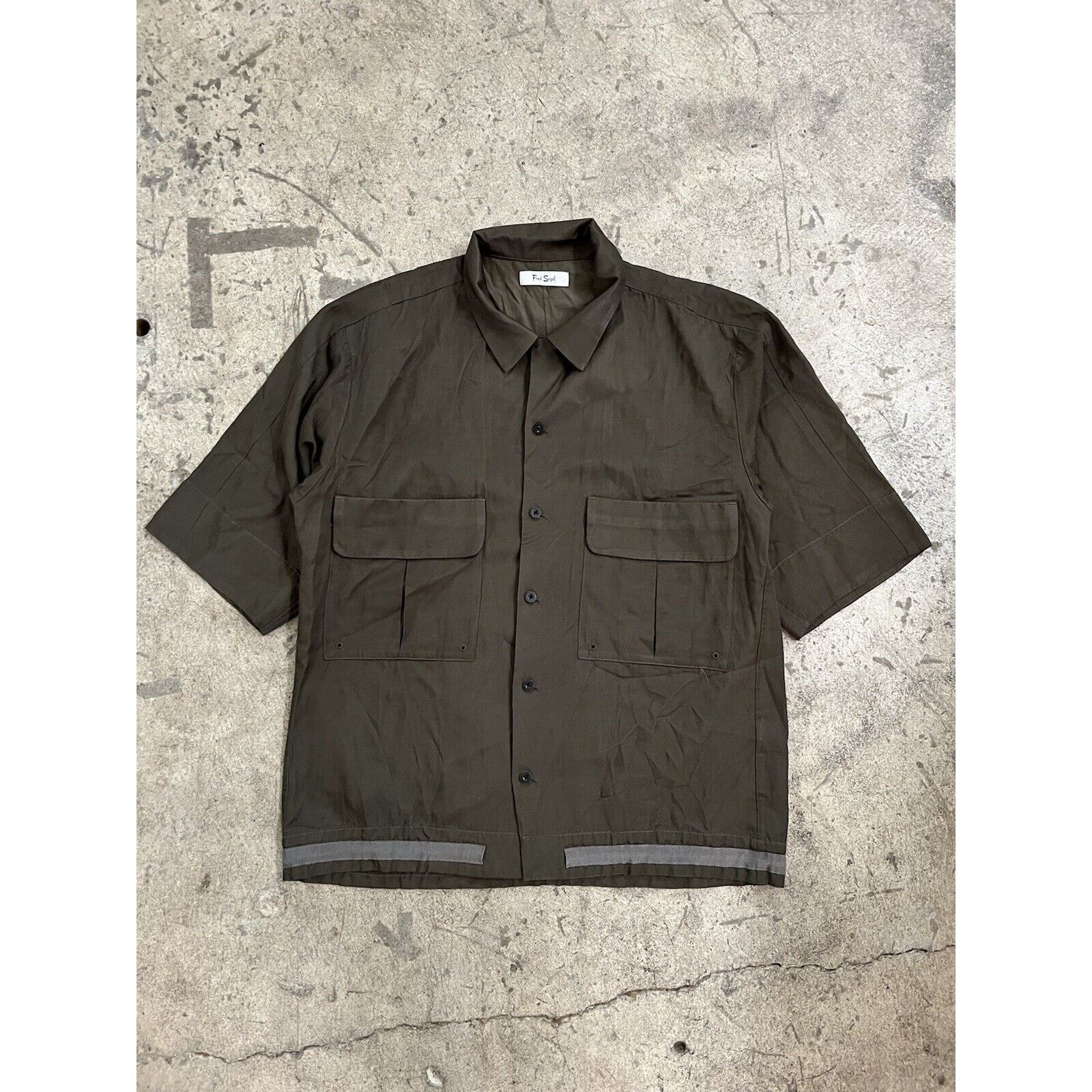 Fred Segal Fred Segal Loop Collator Pocket Military Inspired Shirt Rare Size US M / EU 48-50 / 2 - 3 Thumbnail