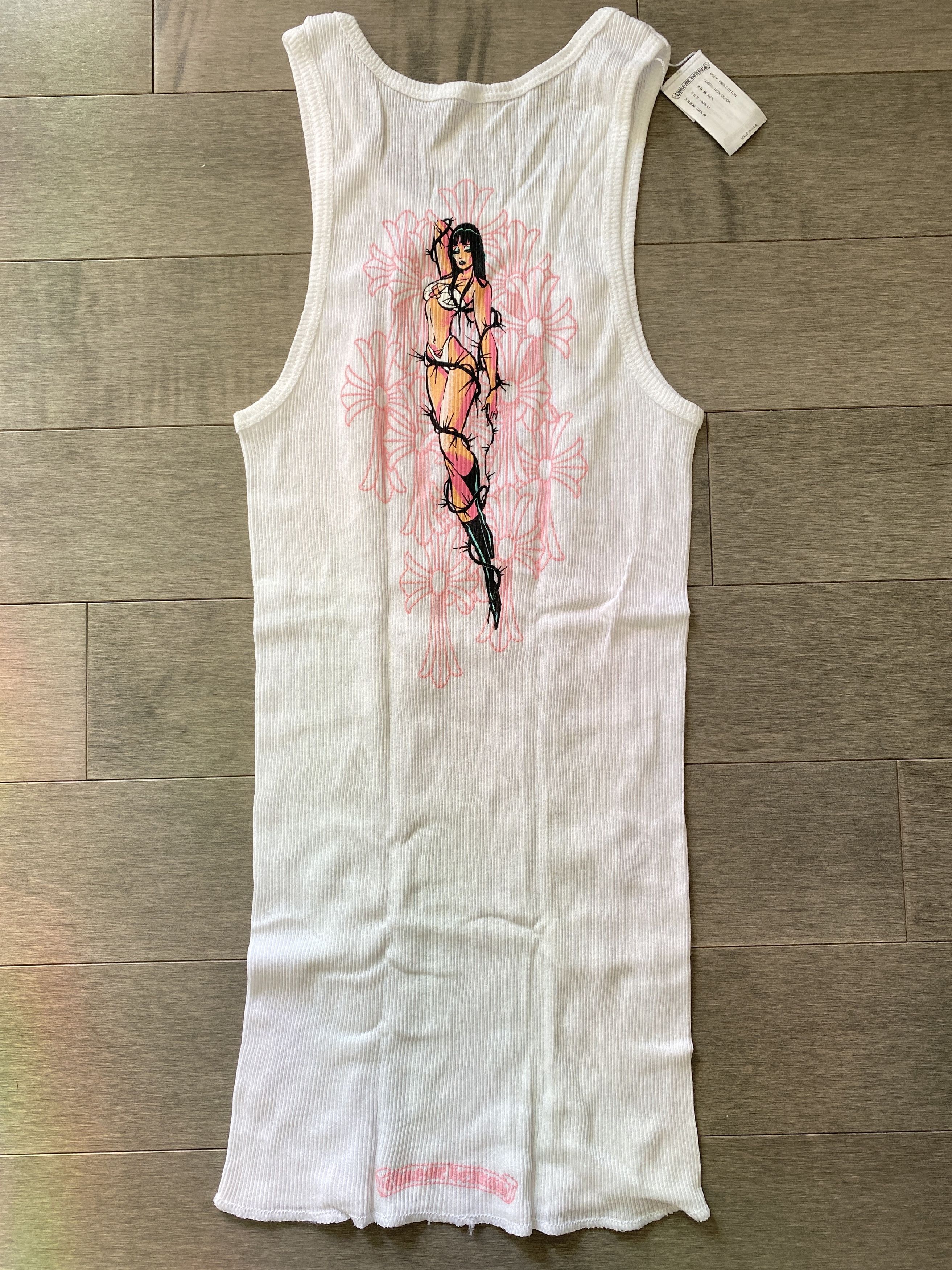 Chrome Hearts Chrome Hearts Deadly Doll Rib Tank | Grailed